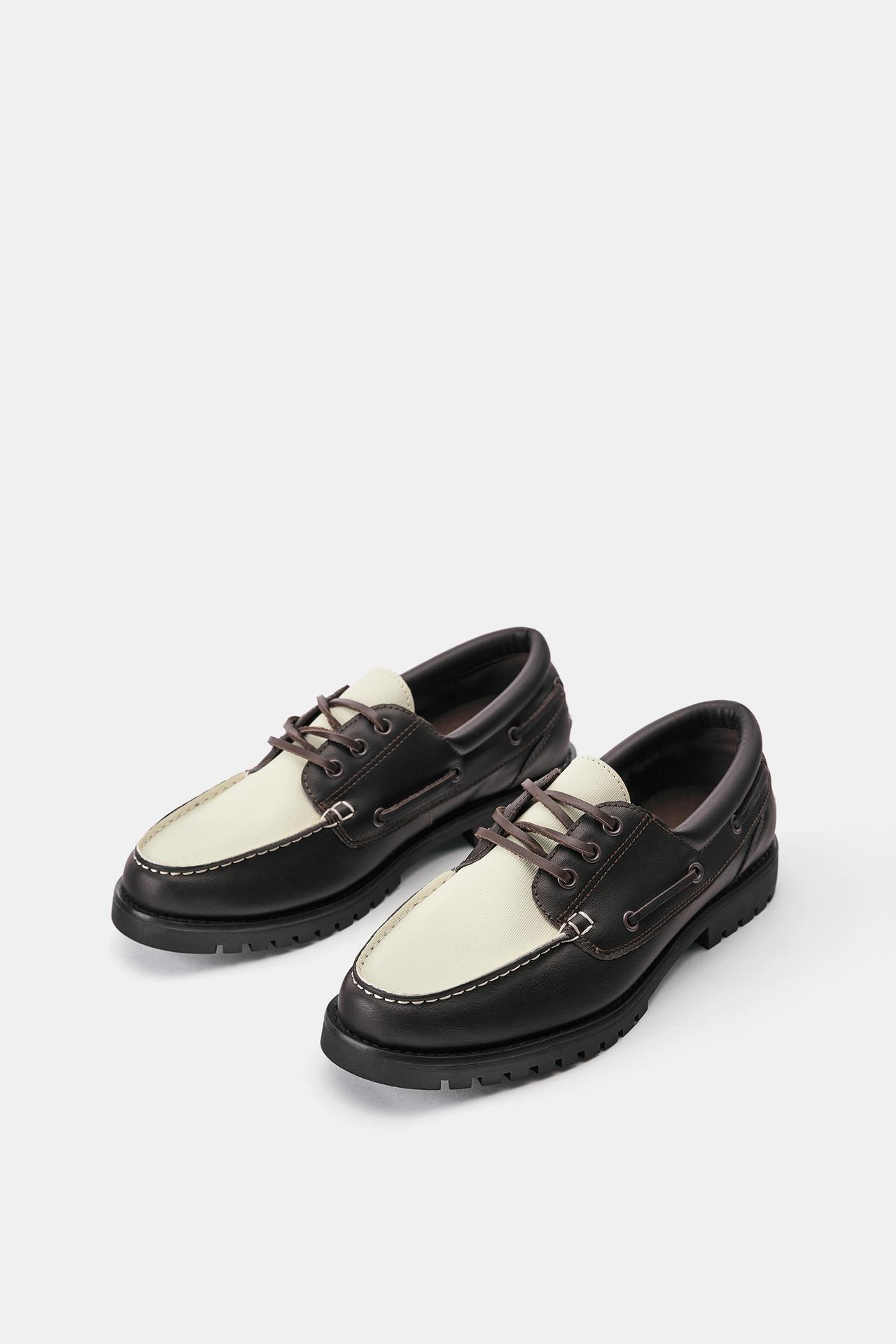 Contrast nautical shoes — Contrast