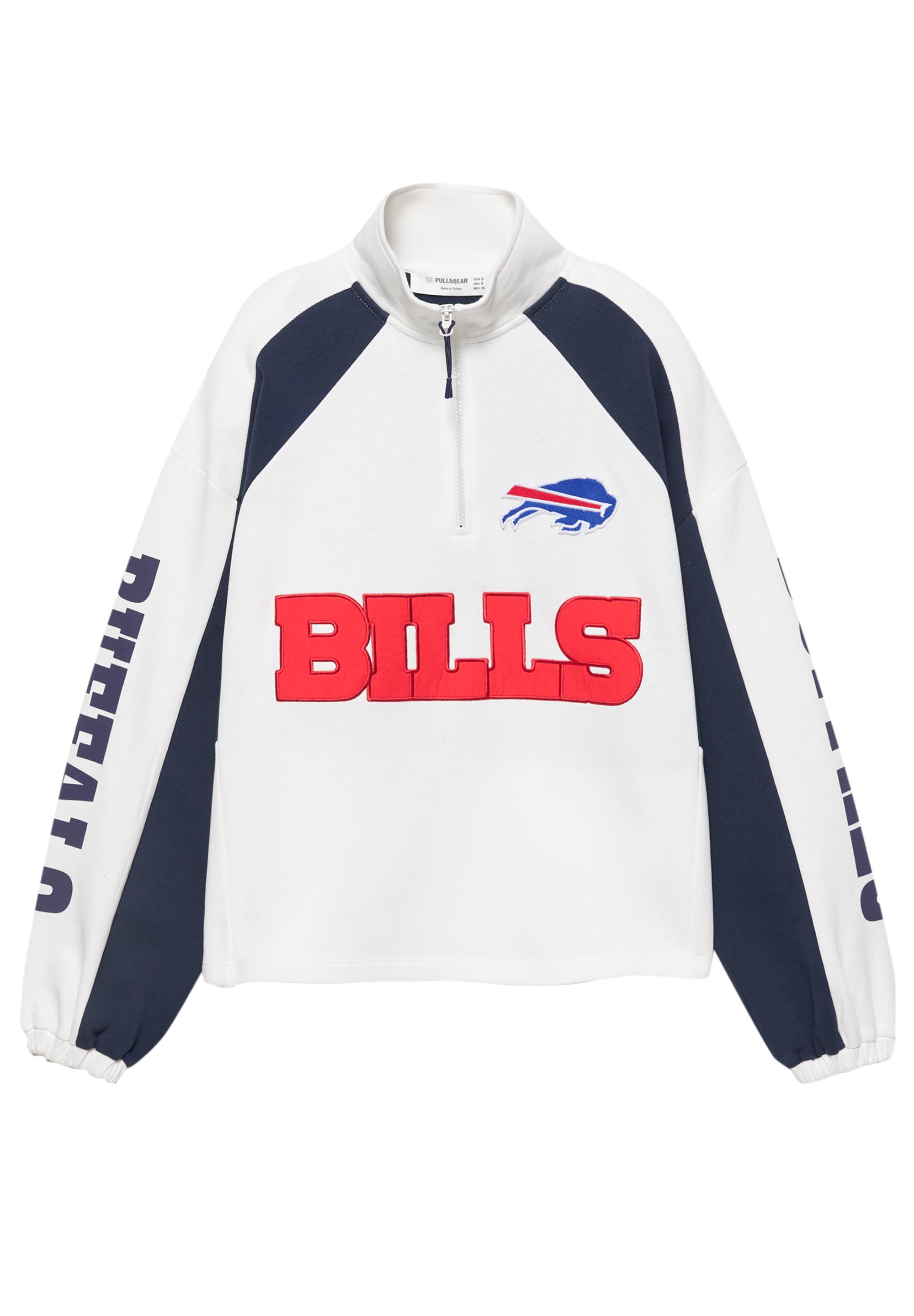 Fermuarlı NFL Bills sweatshirt - Görsel 7