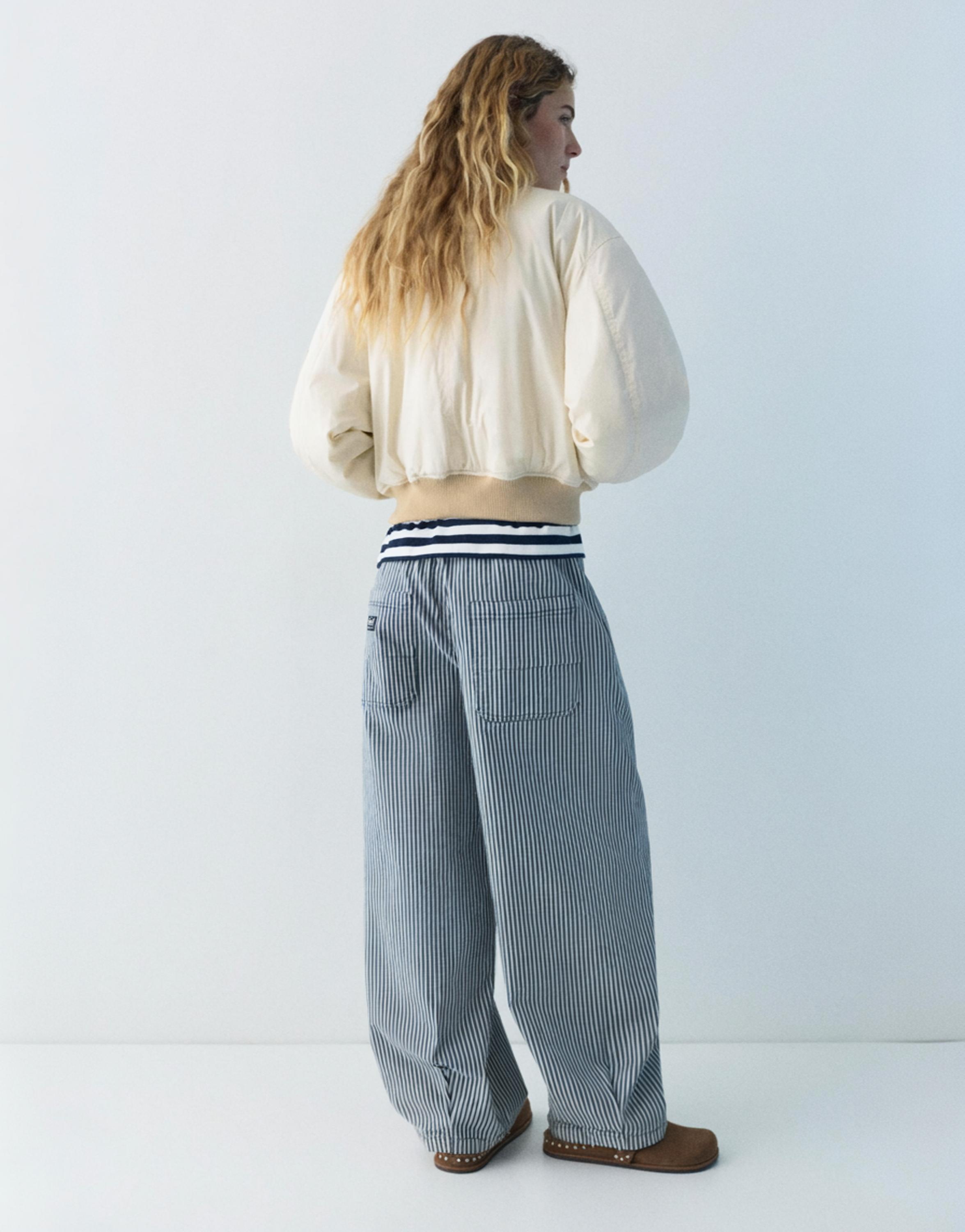 Bomber jacket — Vanilla