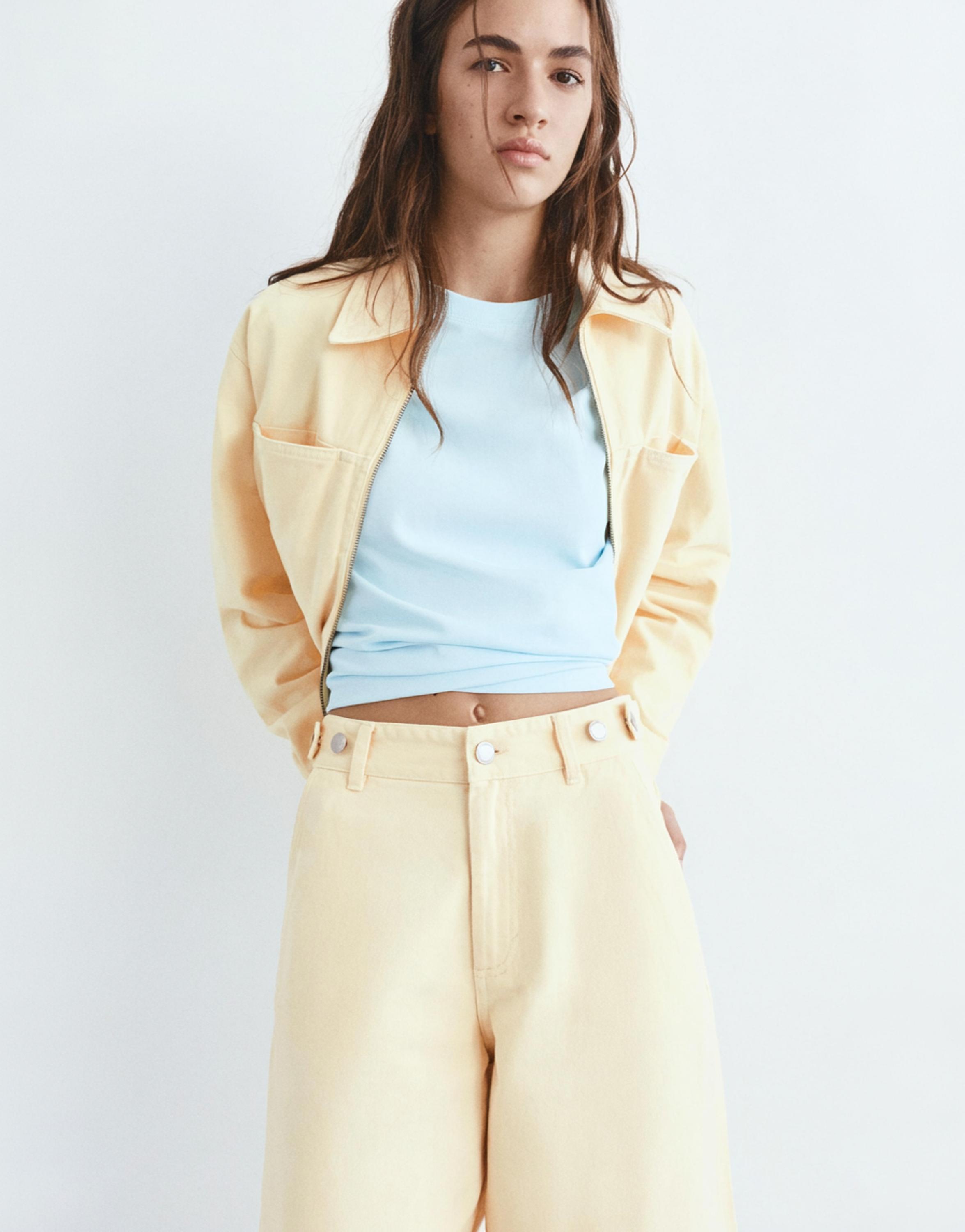 Beli ayarlanabilir balon jean - Görsel 4