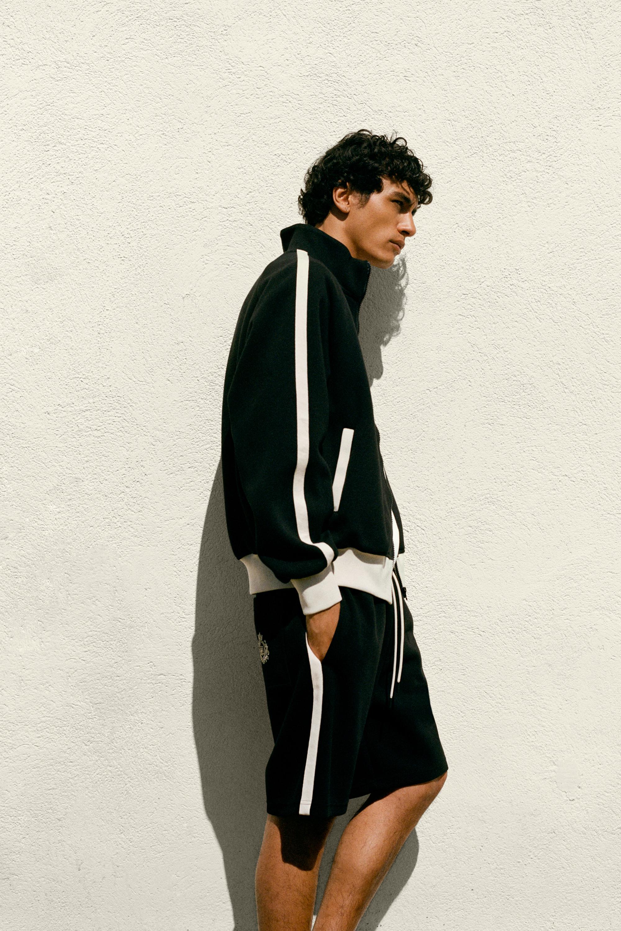 Panelli dik yaka ceket - Görsel 8