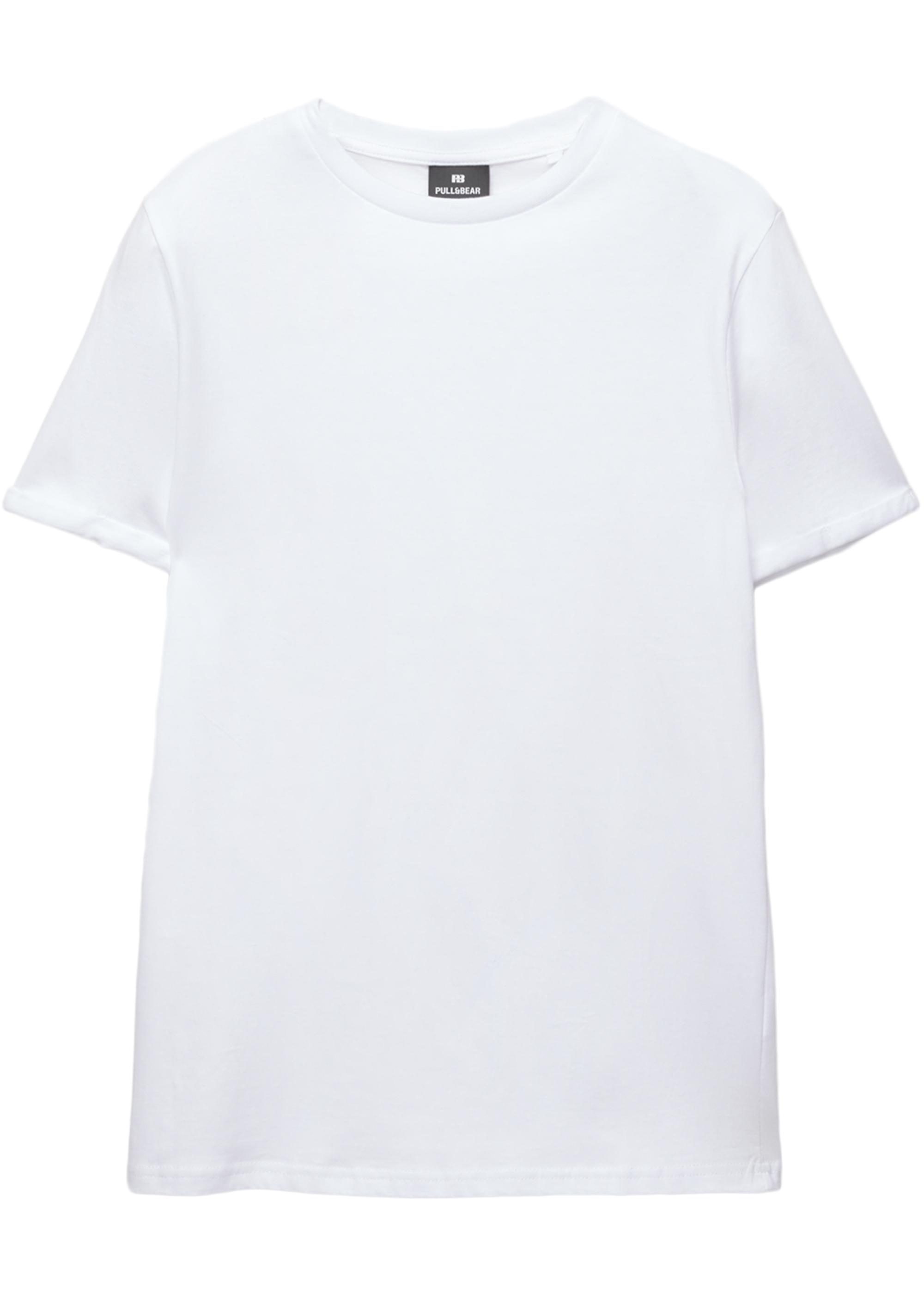 Muscle fit T-shirt — White
