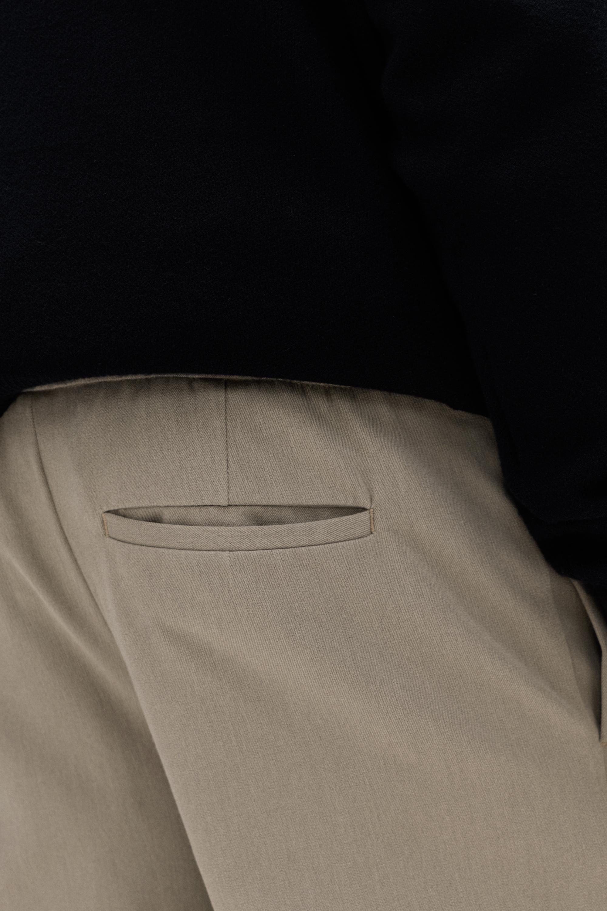 Tailored fit joggers — Taupe