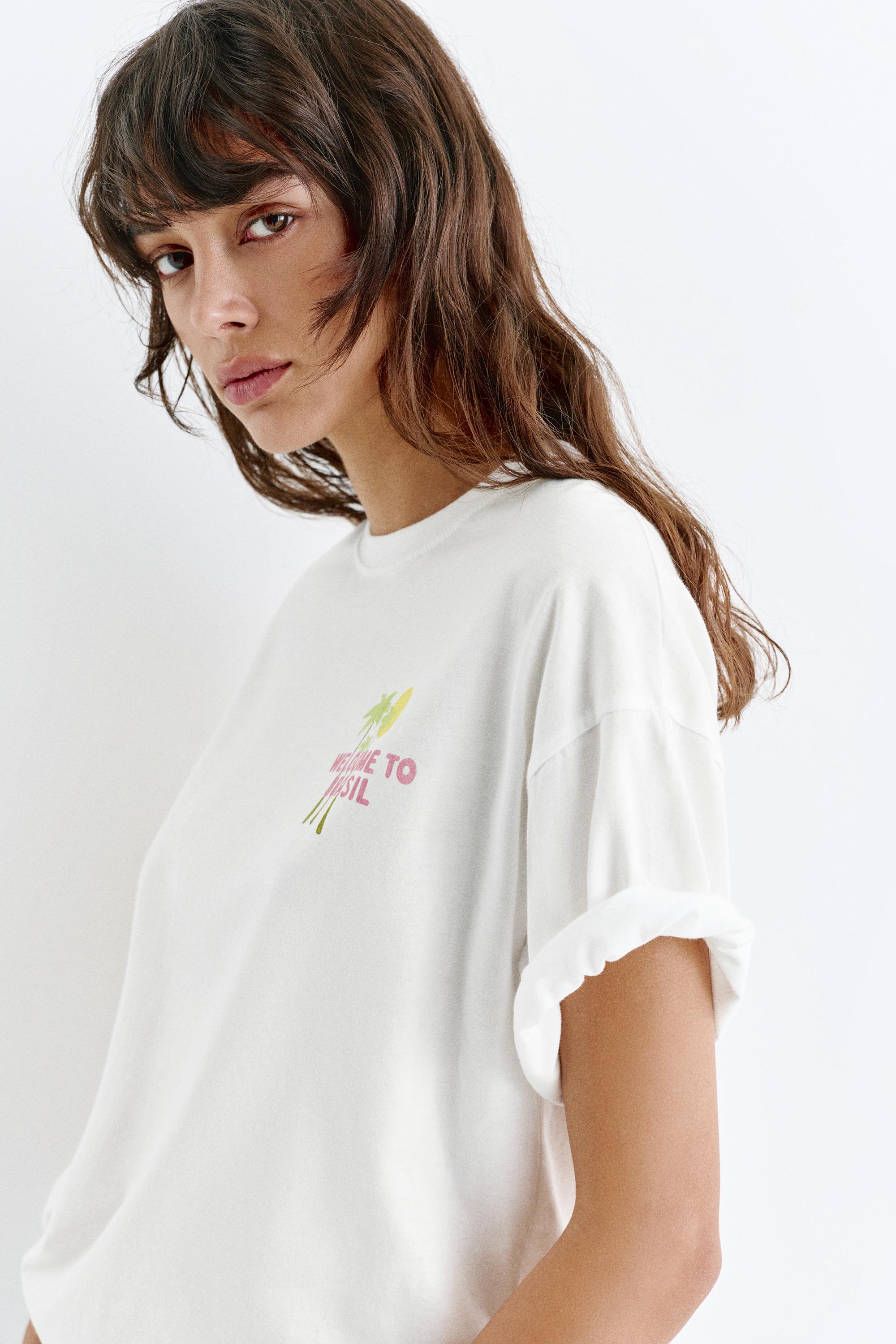 Brazil graphic T-shirt — Ice