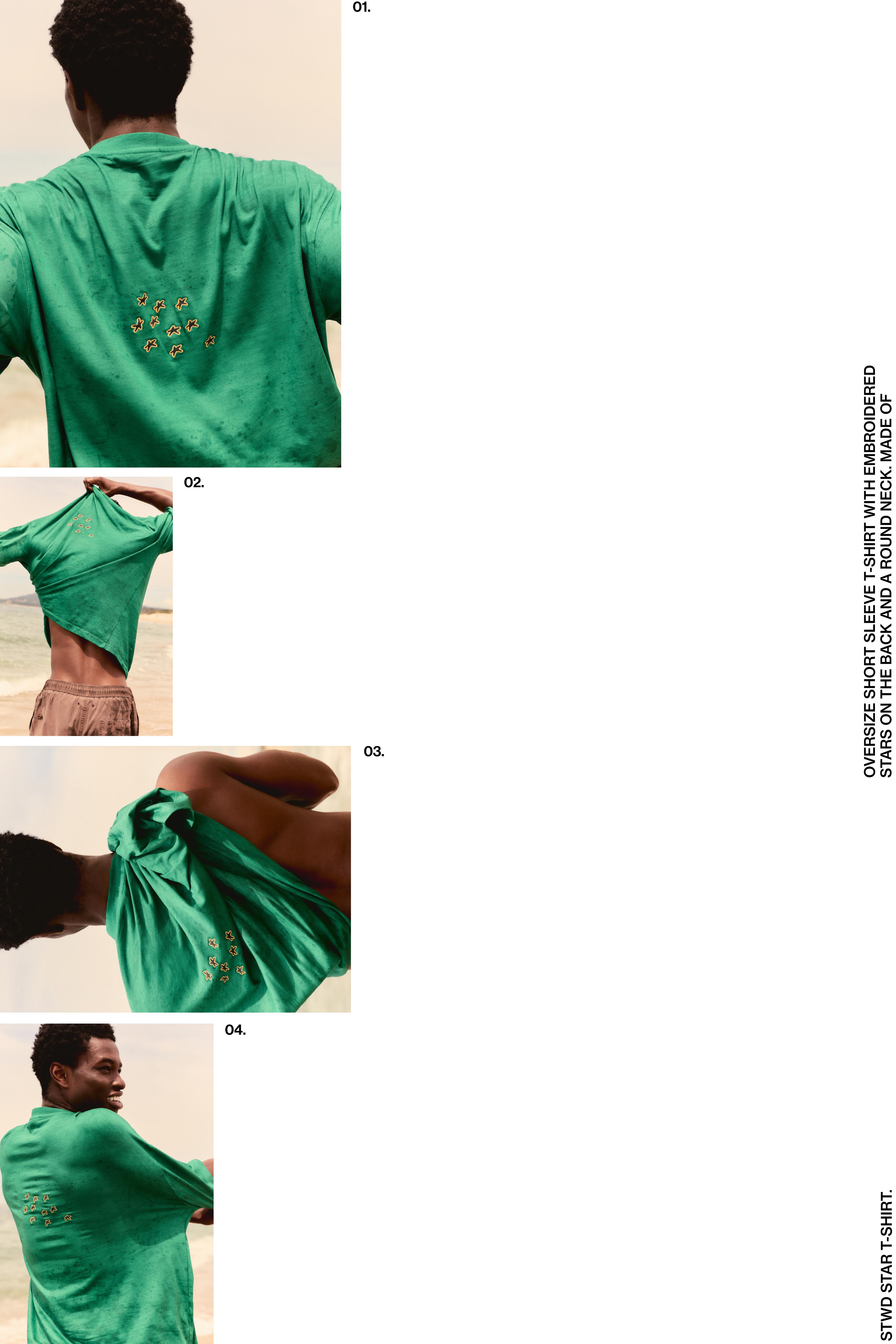 STWD star T-shirt — Green