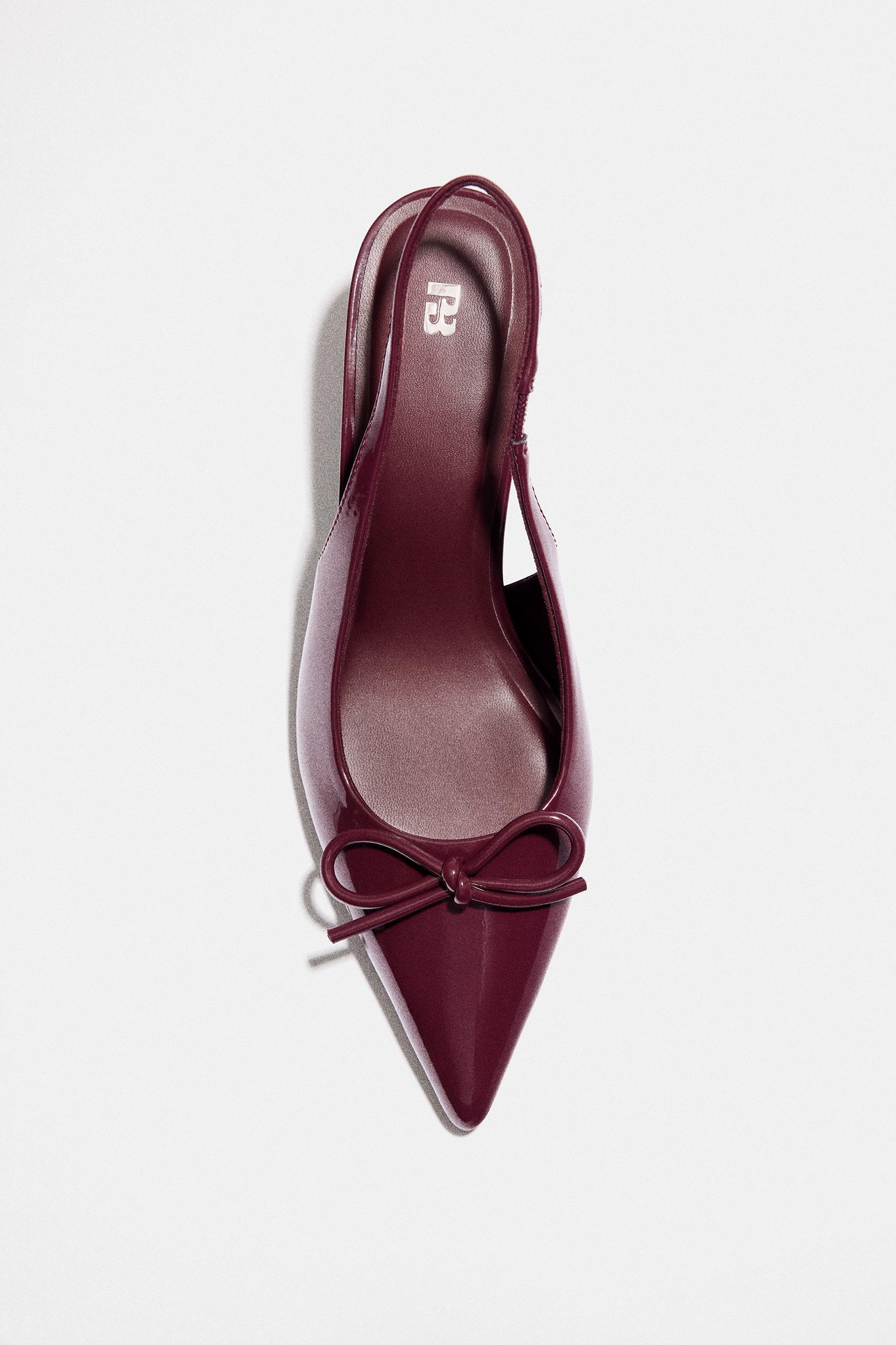 Fiyonk detaylı rugan topuklu ayakkabı - Görsel 54