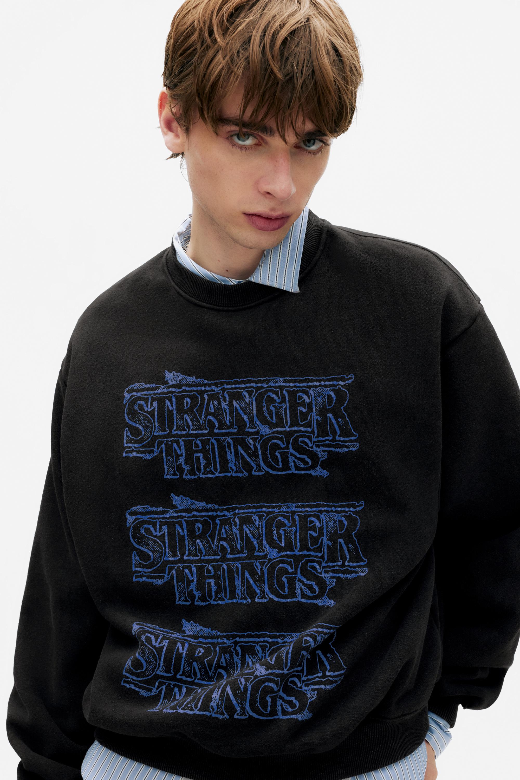 Stranger Things sweatshirt — Dark grey
