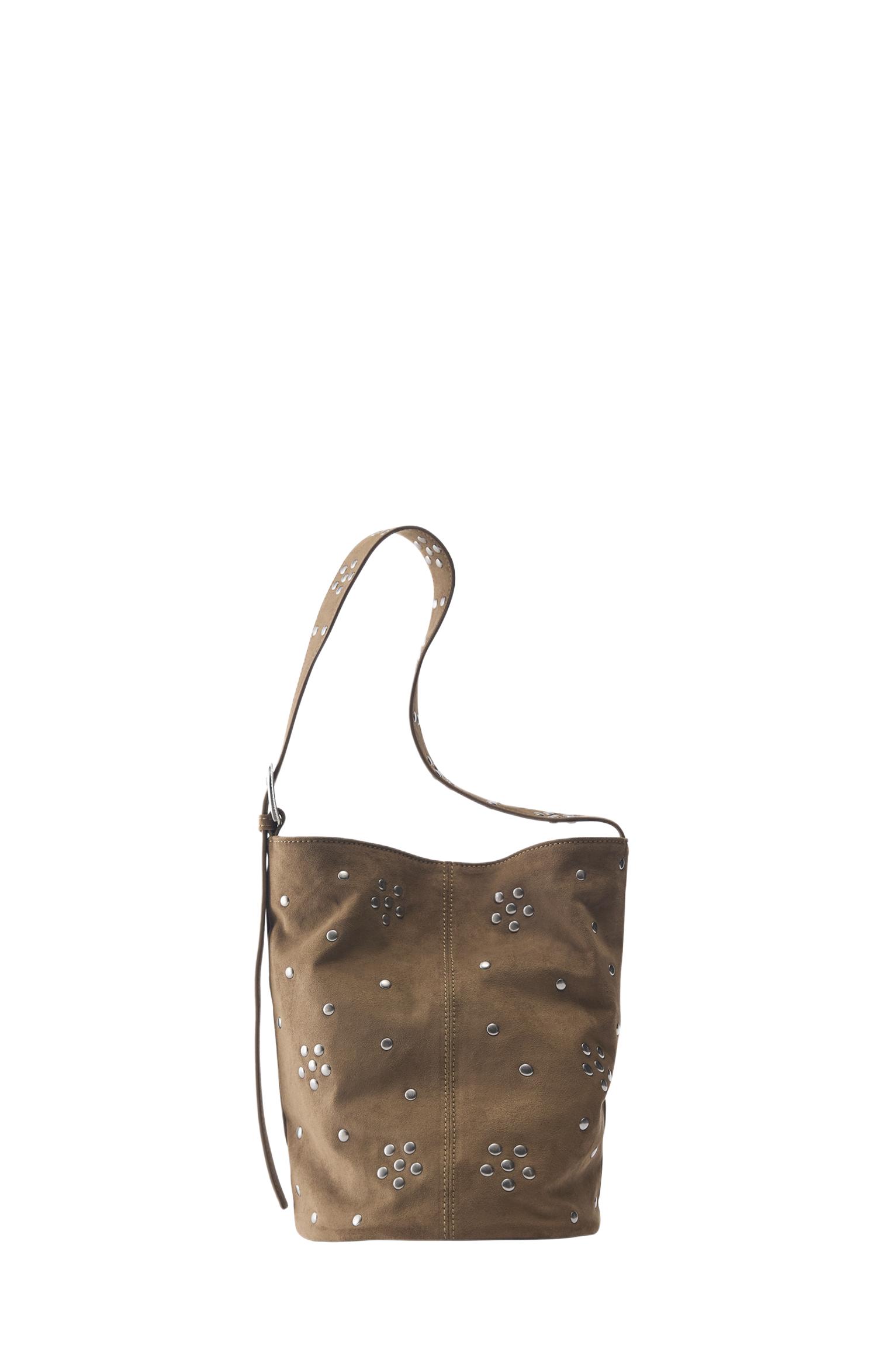 Zımba detaylı shopper çanta - Görsel 16