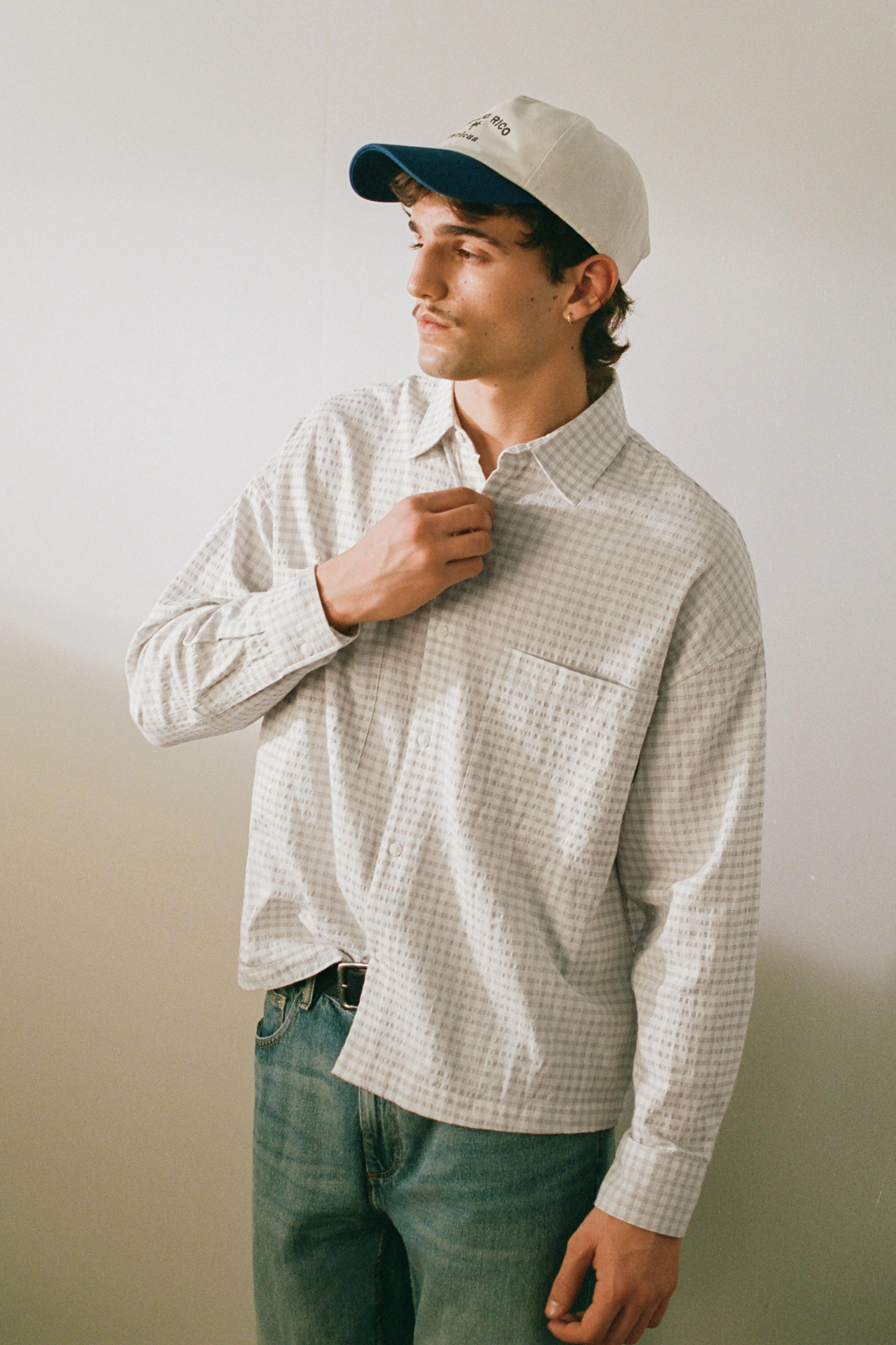 Cepli uzun kollu gömlek - Görsel 16