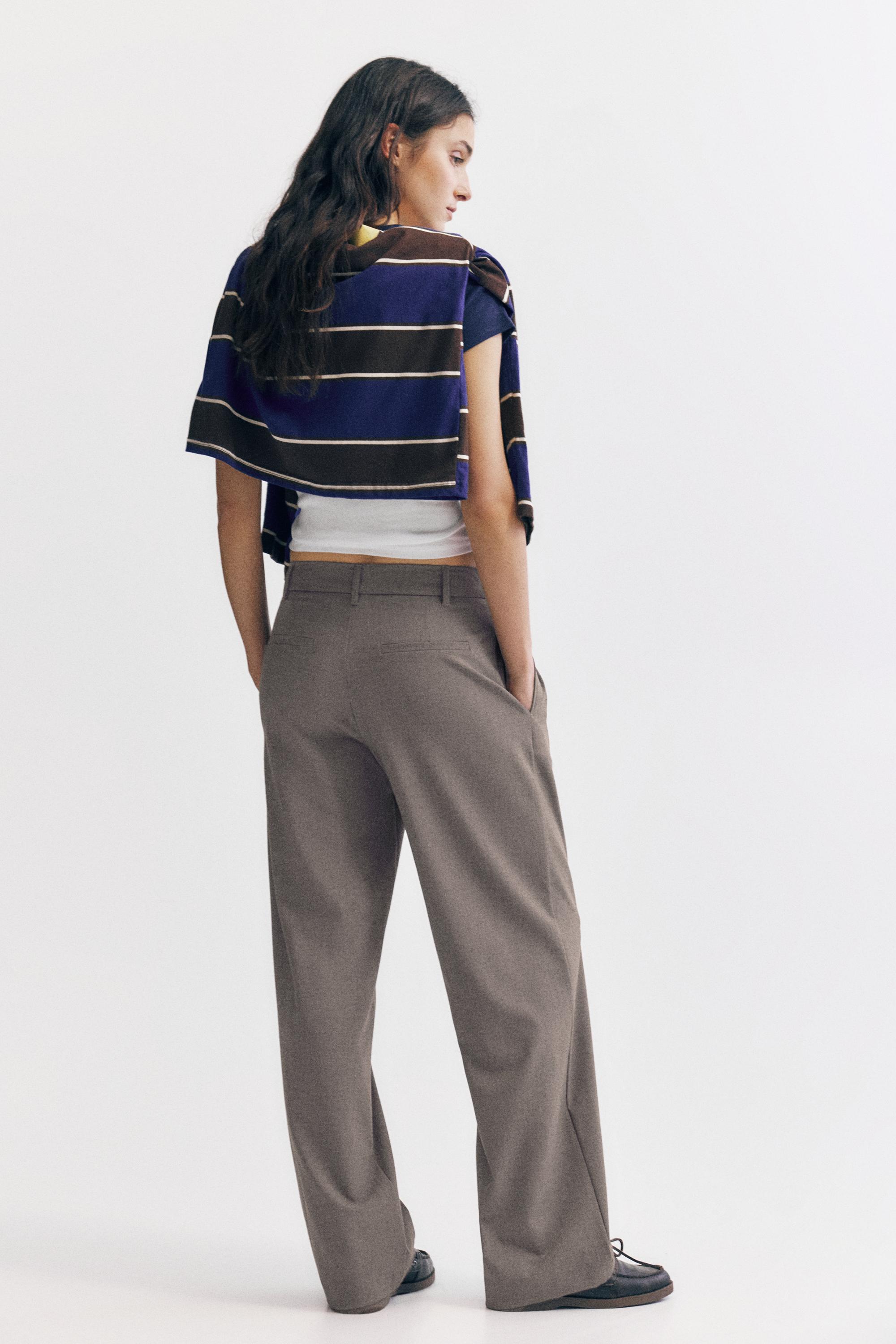 Pensli kumaş pantolon - Görsel 21