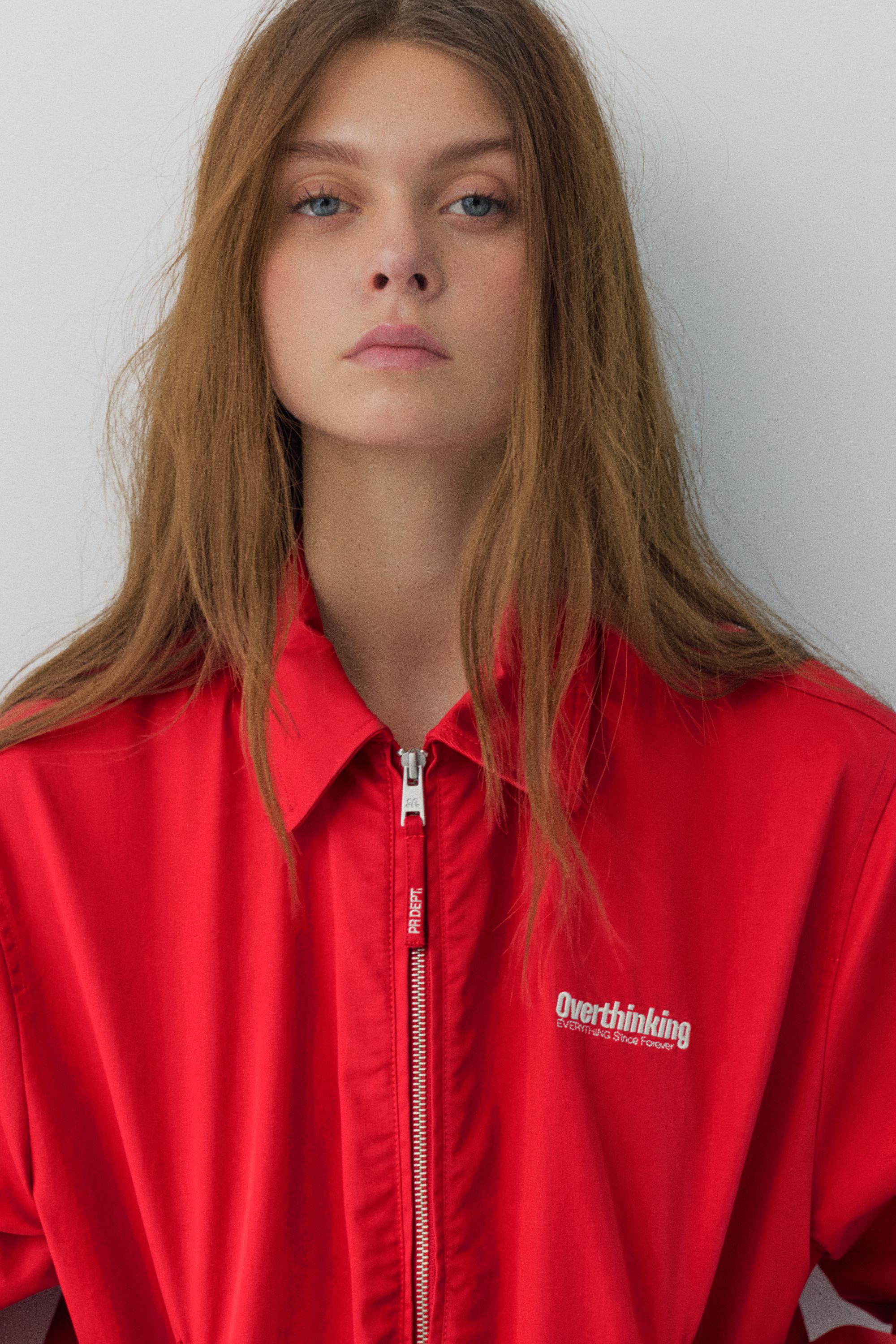 Nakışlı kırmızı ceket - Görsel 10