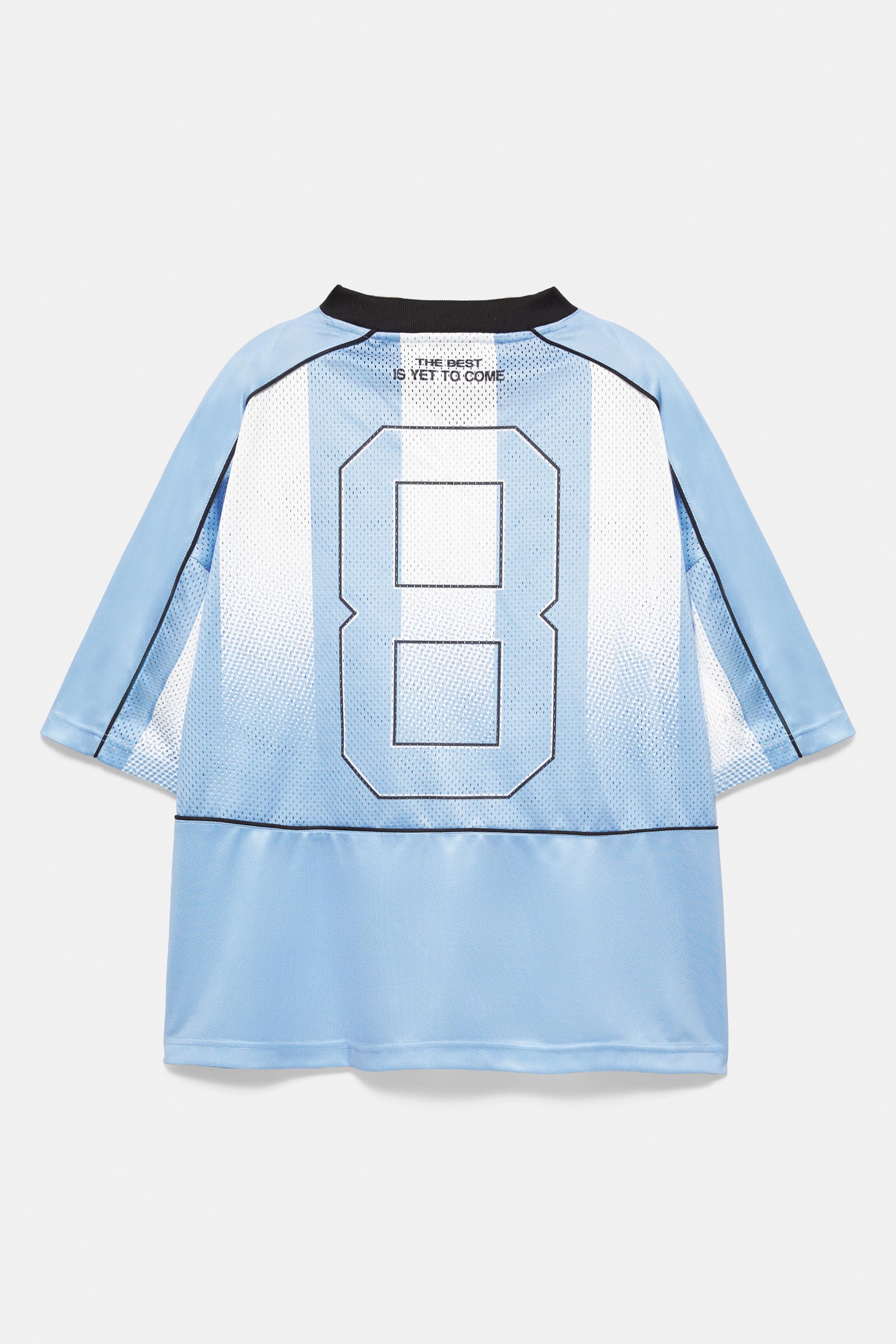 STWD boxy T-shirt — Sky blue