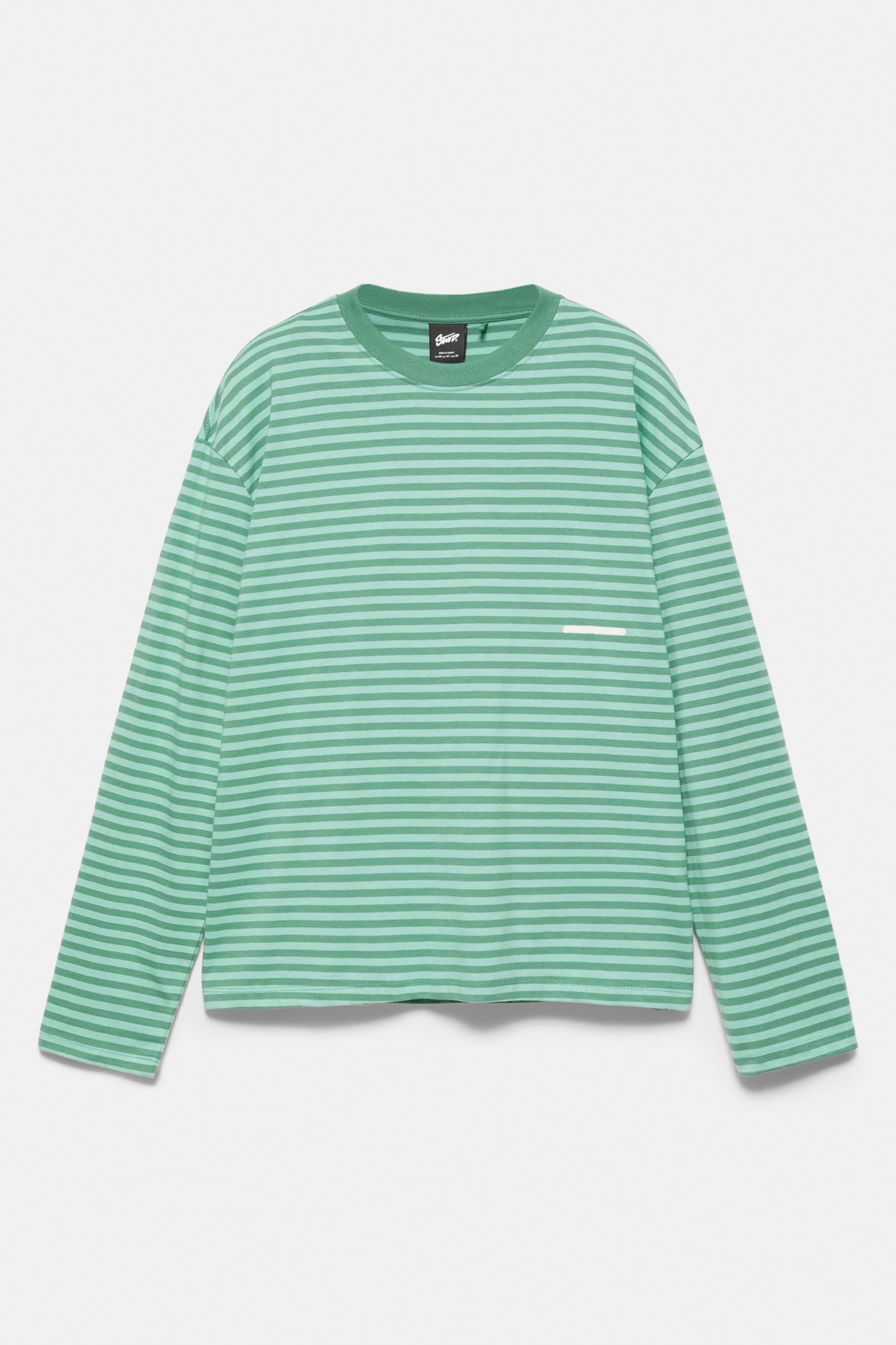 Striped STWD T-shirt — Green