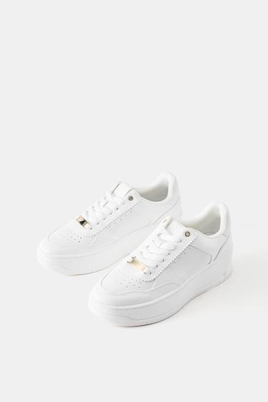 Platform trainers with detail — White 3