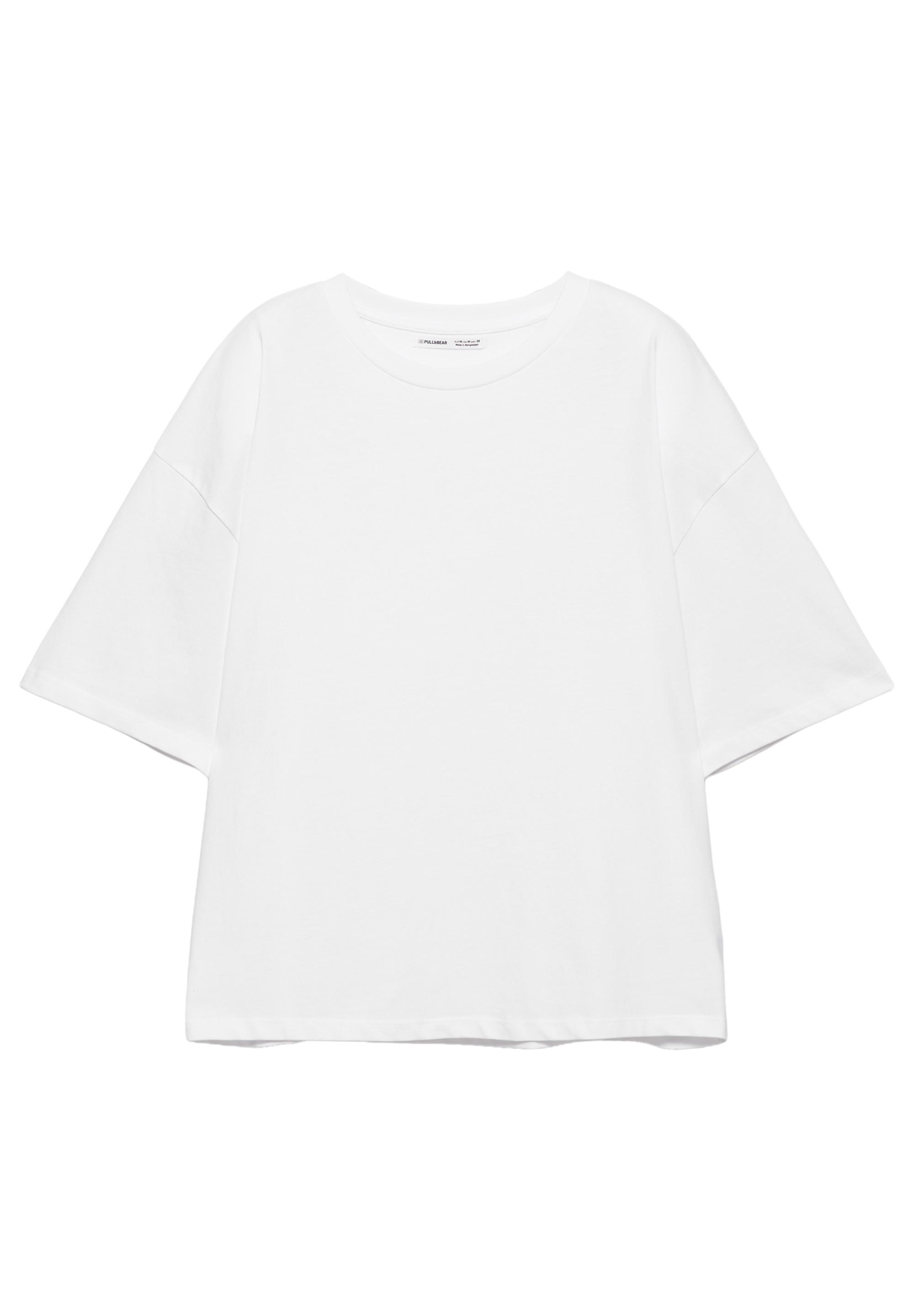 Oversize short sleeve T-shirt — White