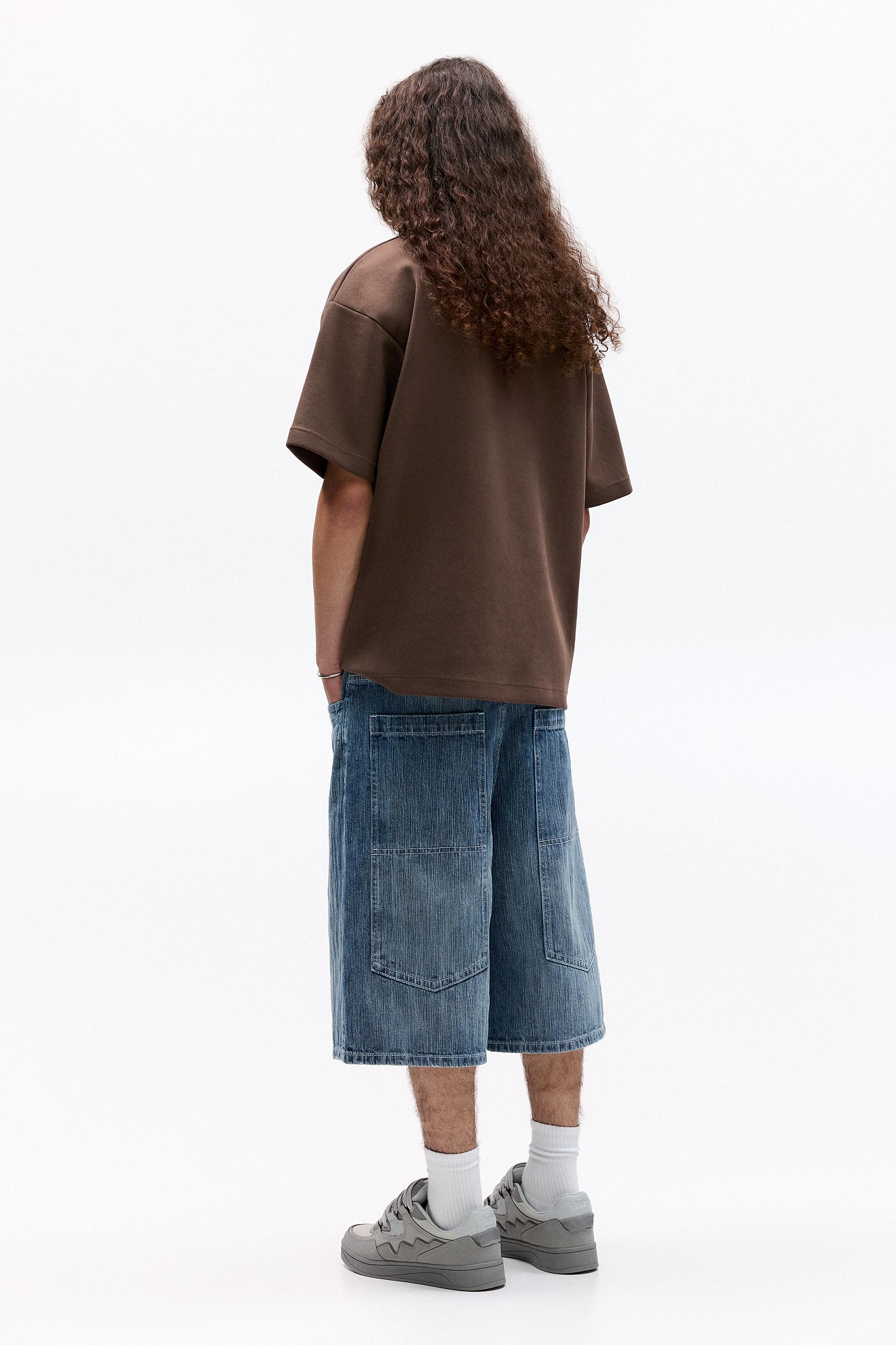 Basic kısa kollu sweatshirt - Görsel 15