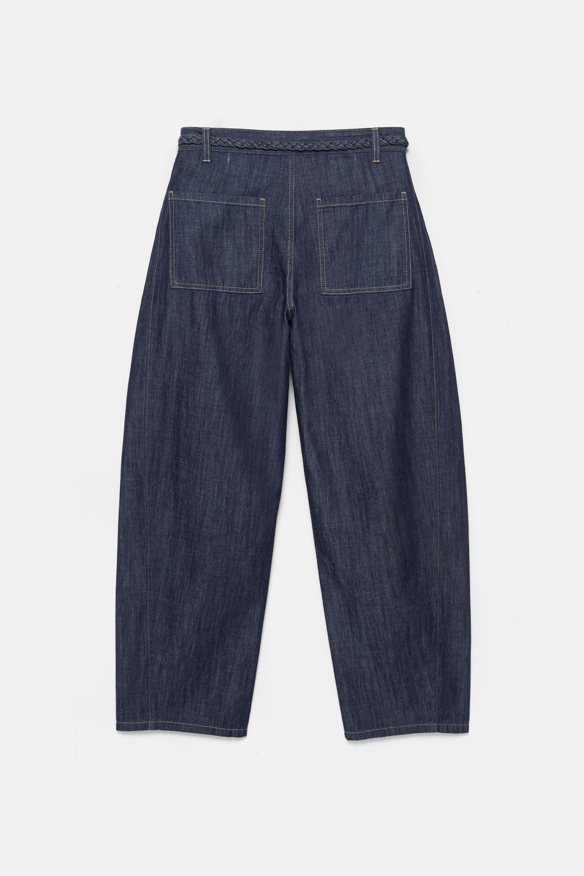 Balon bağcıklı jean