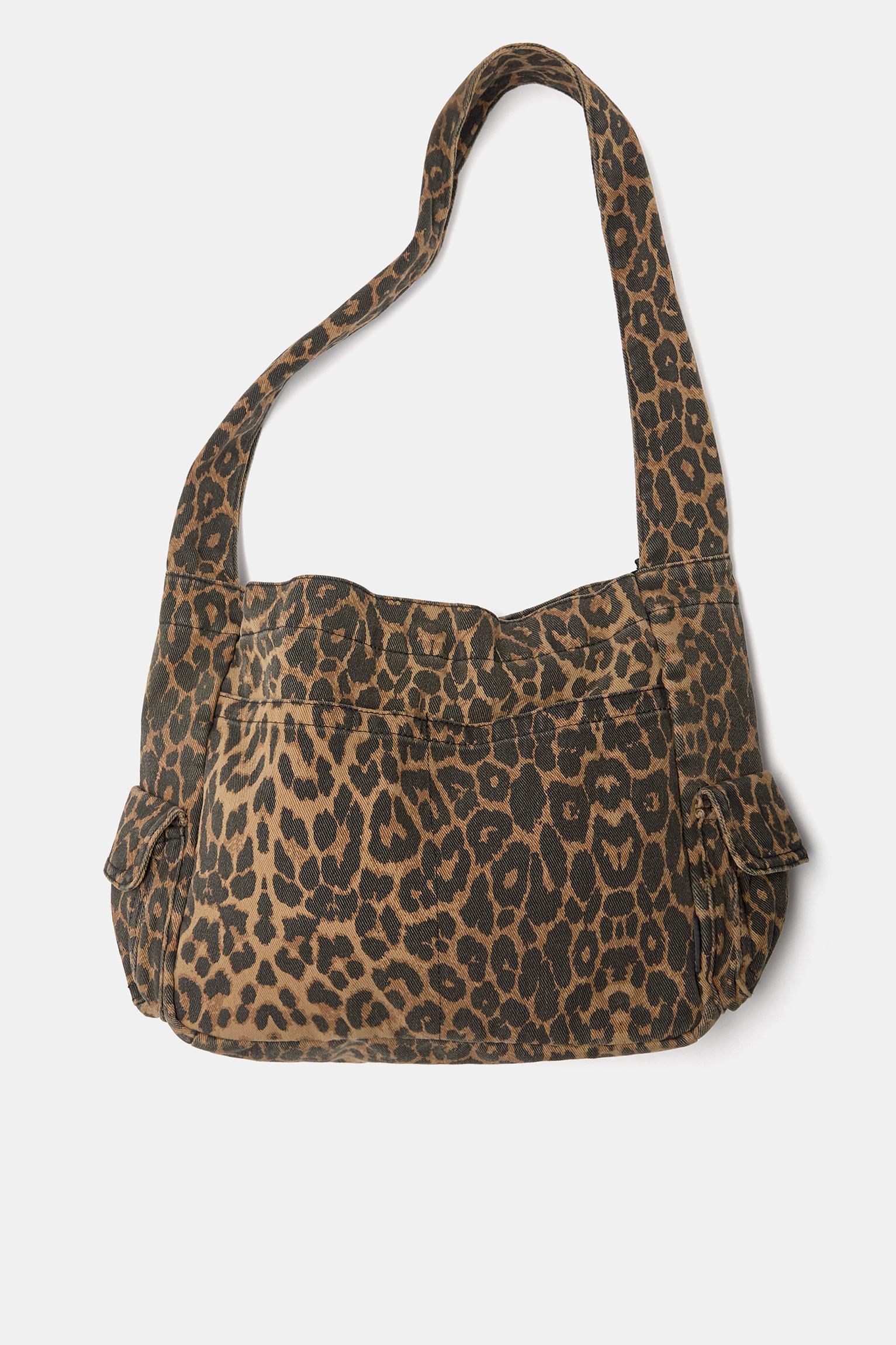 Leopar desenli tote çanta_3