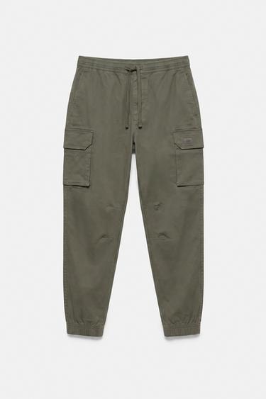 Cargo joggers — Pale khaki 5