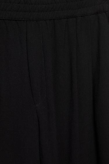 Flowing darted trousers — Black 7