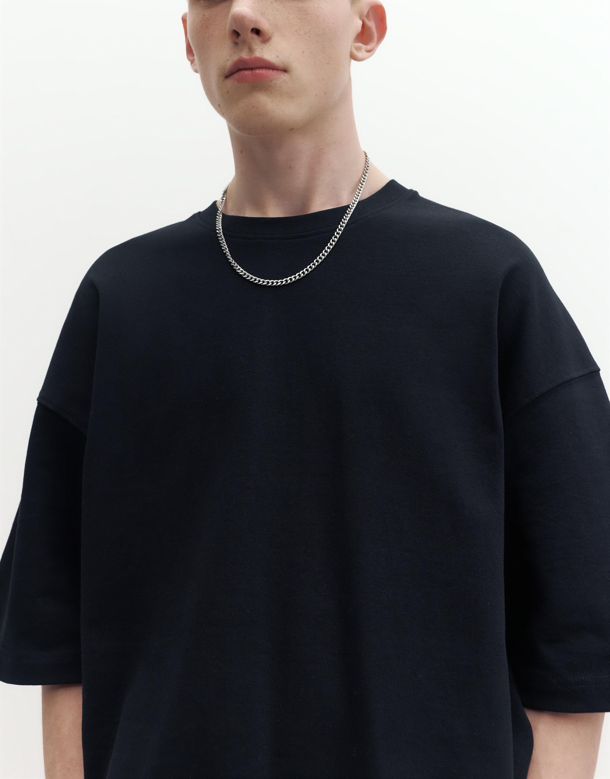 Loose fit T-shirt — Black