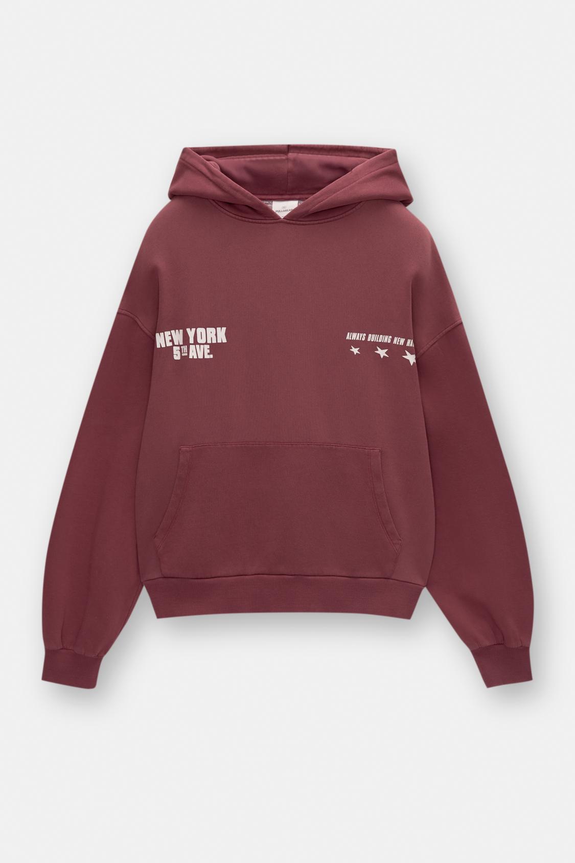 Sudadera Felpe Pull&bear Sudadera Pantone Pull And Bear Hoodie