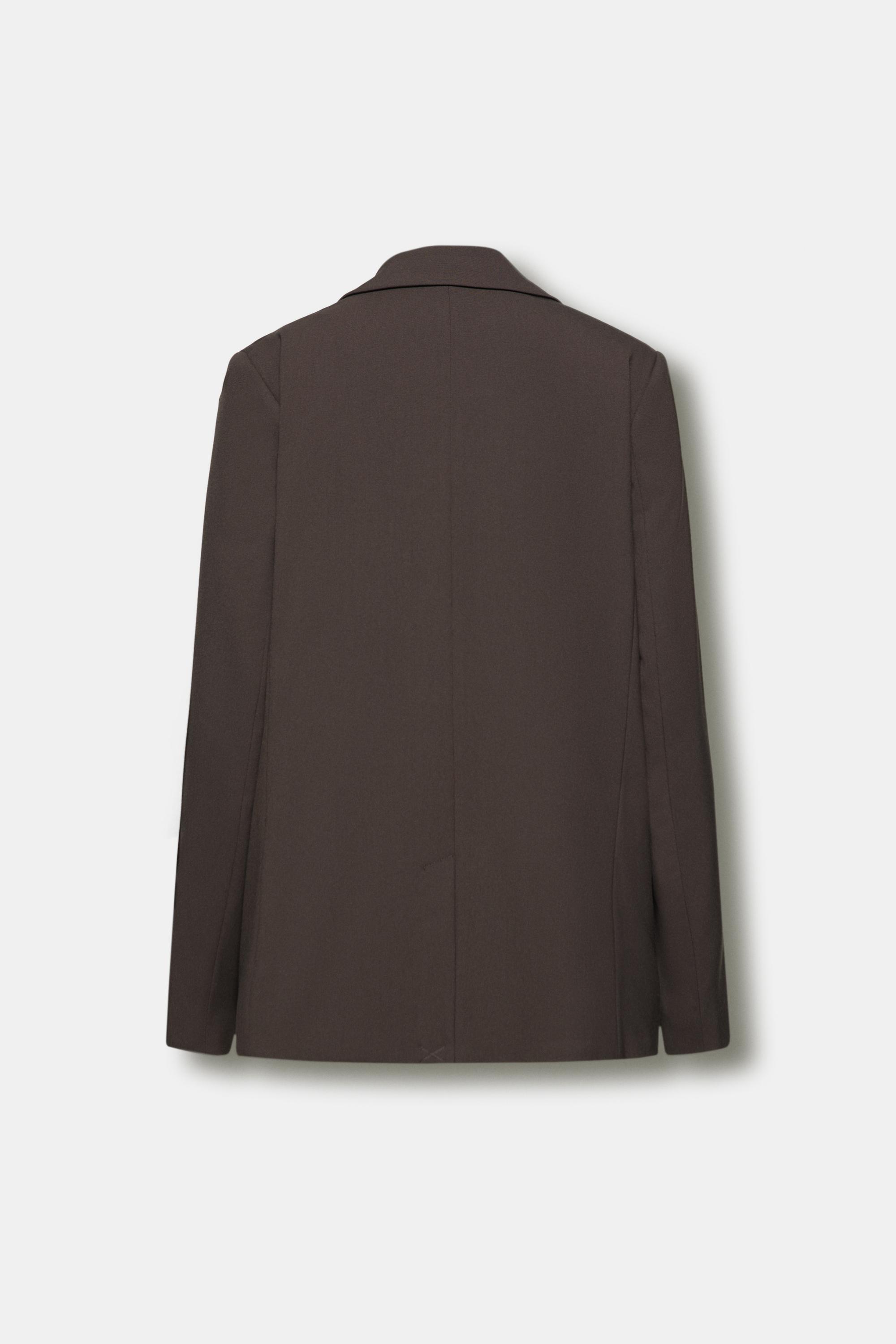 Basic blazer — Brown