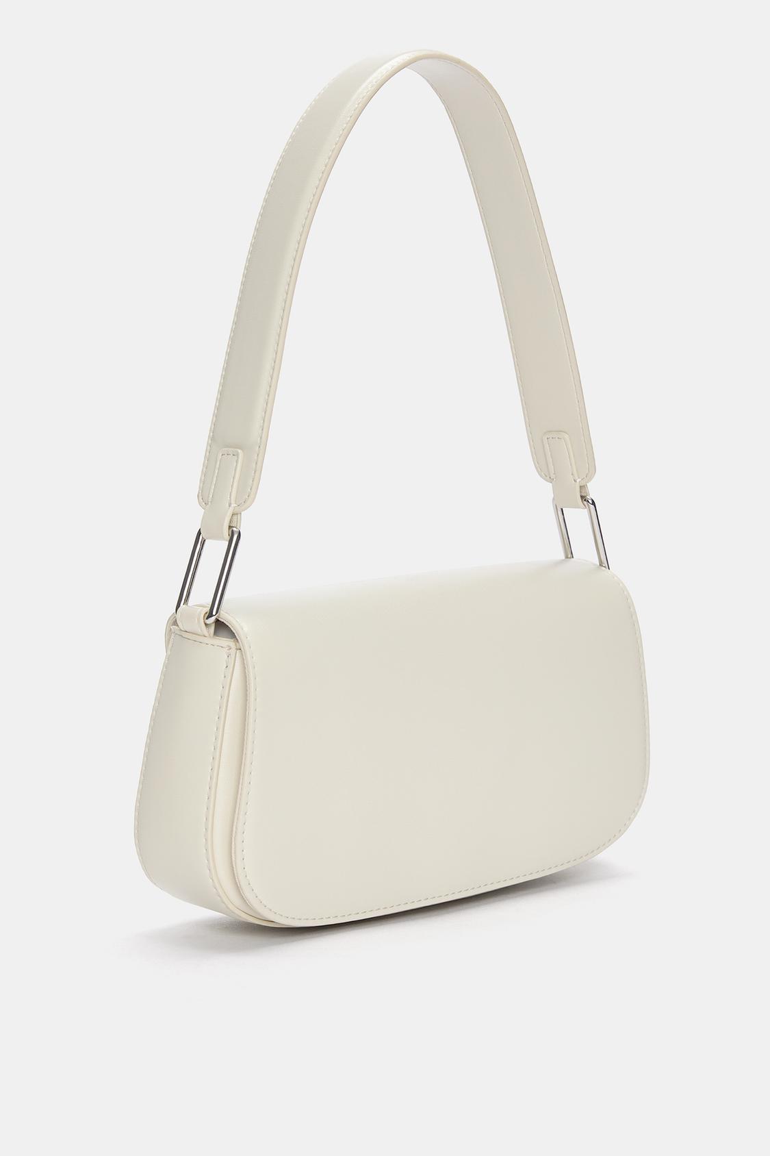Shoulder bag with flap - pull&bear