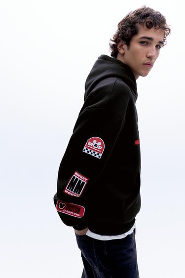 Disney x F1 hoodie — Black 5