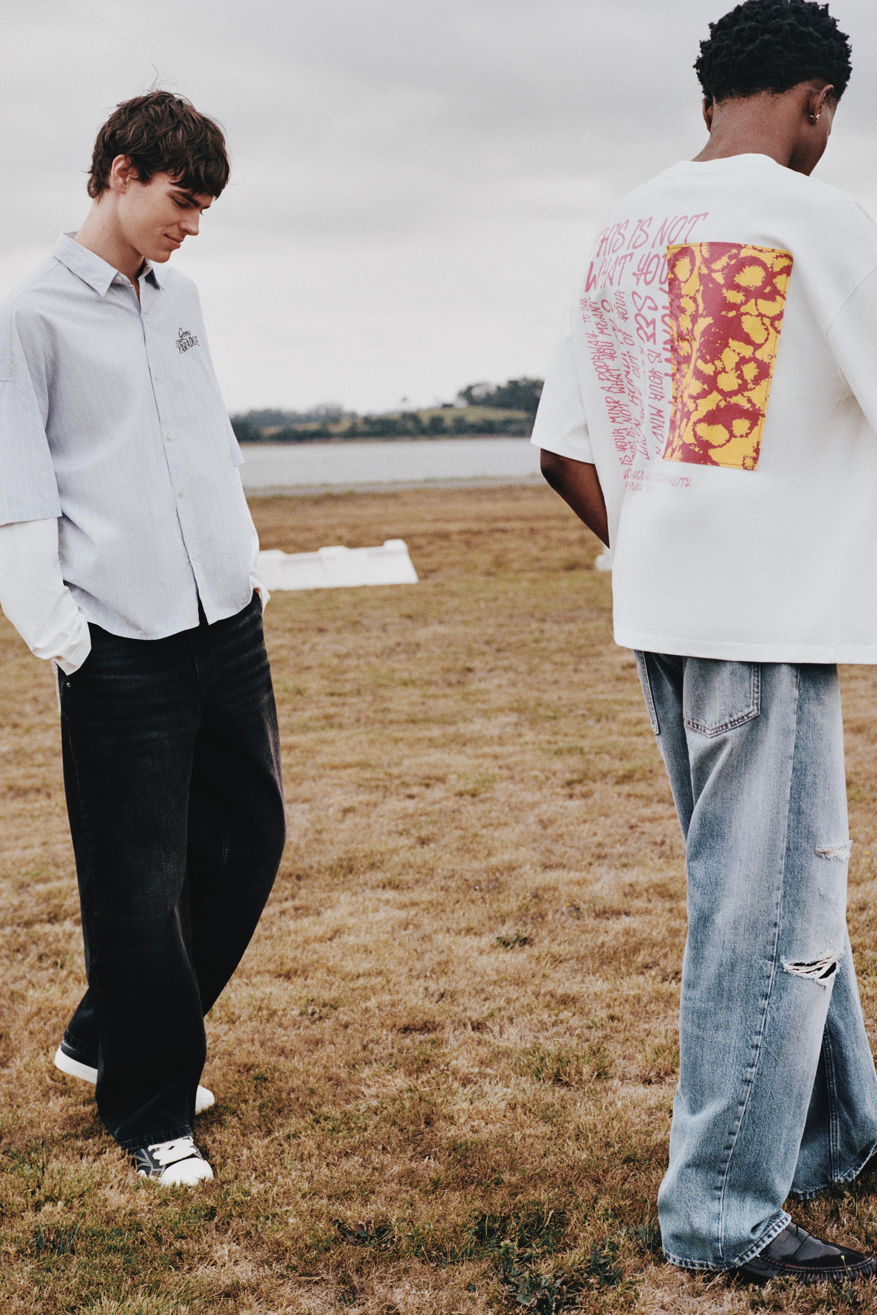 STWD graphic boxy T-shirt — White