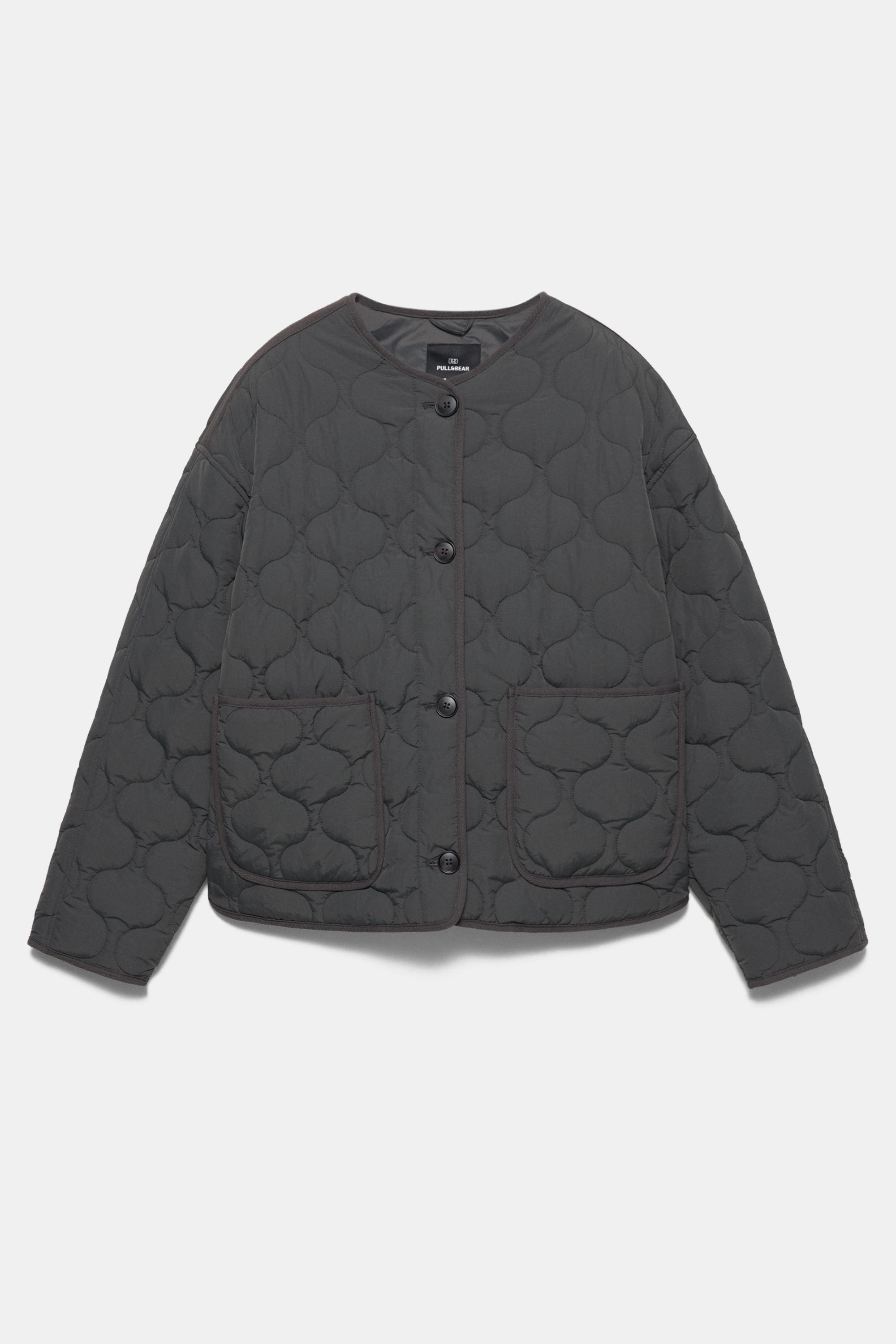 Lightweight padded jacket — Anthracite grey