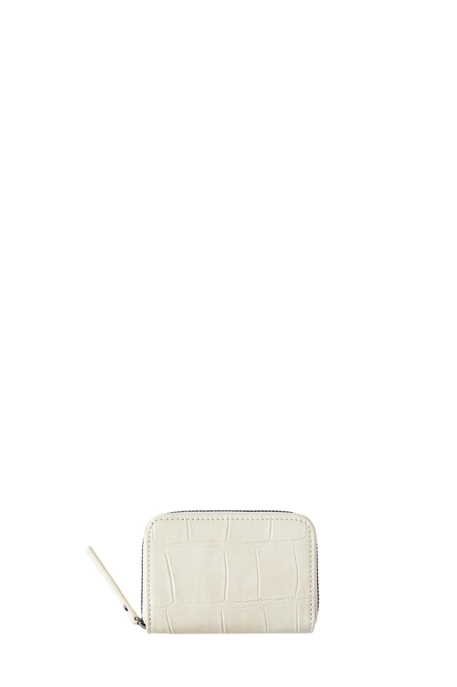 Textured purse — Ecru