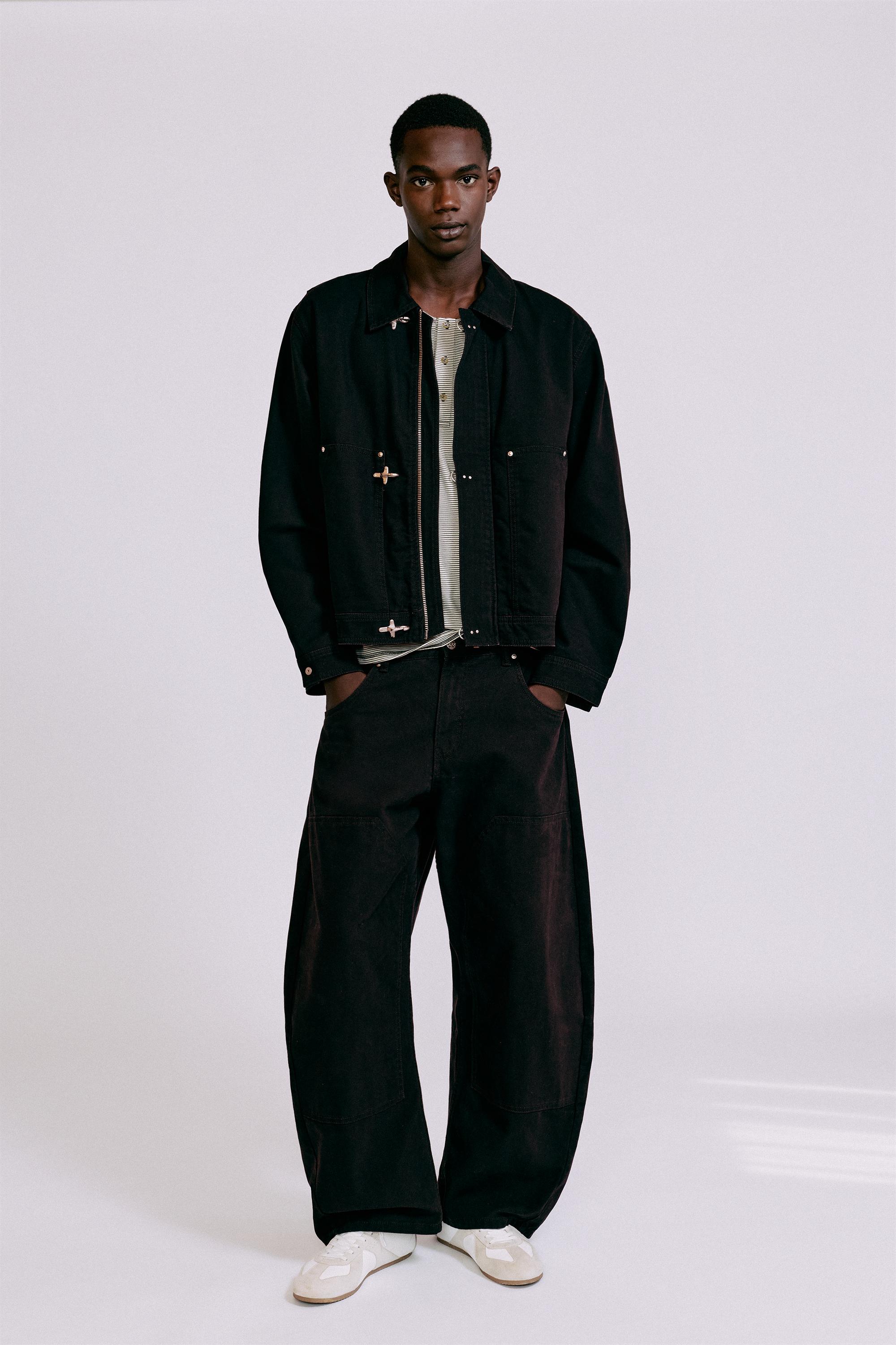 Toggle jacket — Black