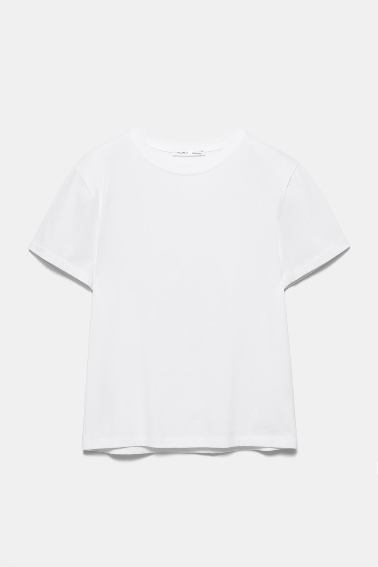 Short sleeve T-shirt 100% cotton — White