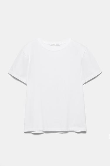 Short sleeve T-shirt 100% cotton — White 6