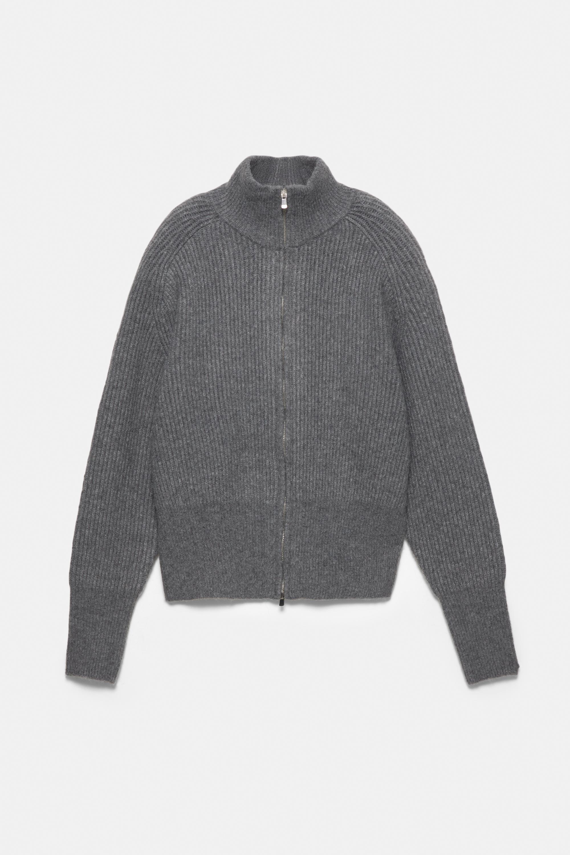 Fermuarlı hırka - Görsel 6