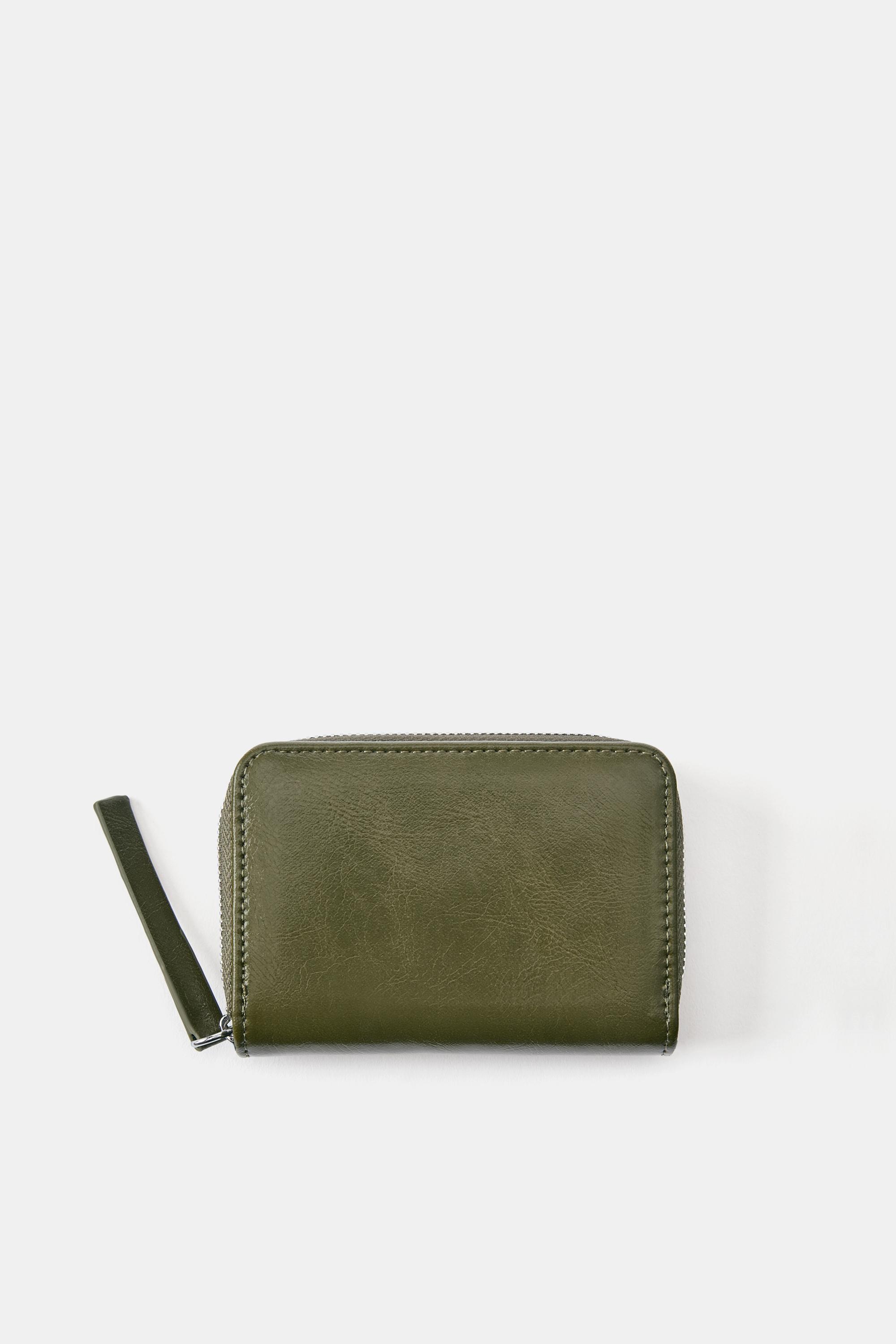 Plain wallet — Green