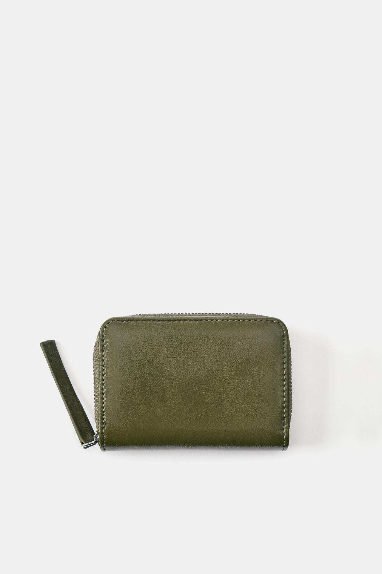 Plain wallet — Green