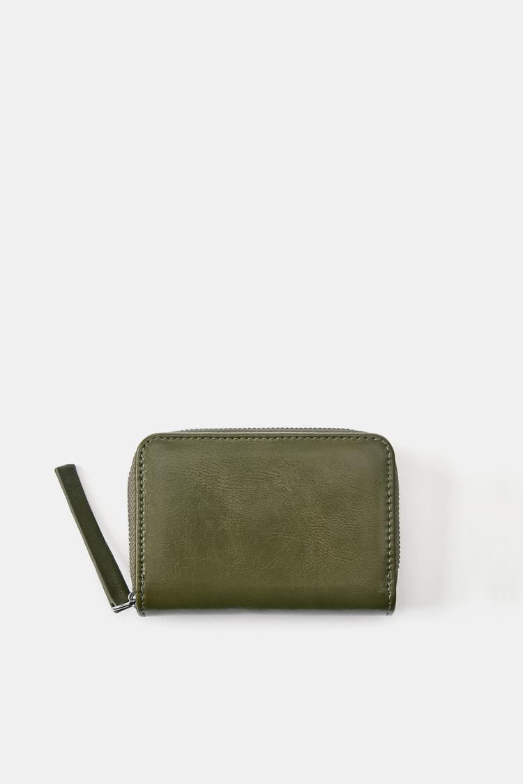 Plain wallet — Green