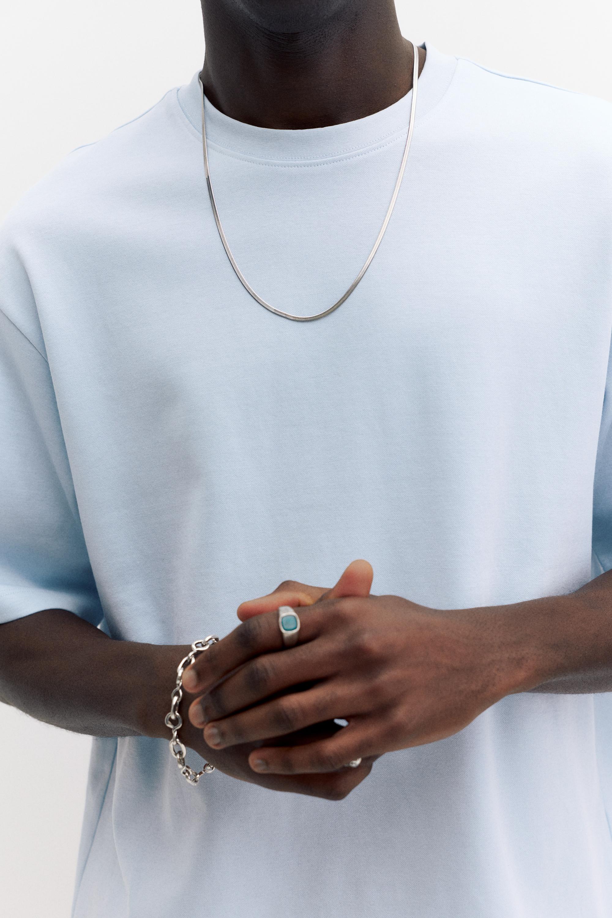 Boxy T-shirt — Blue