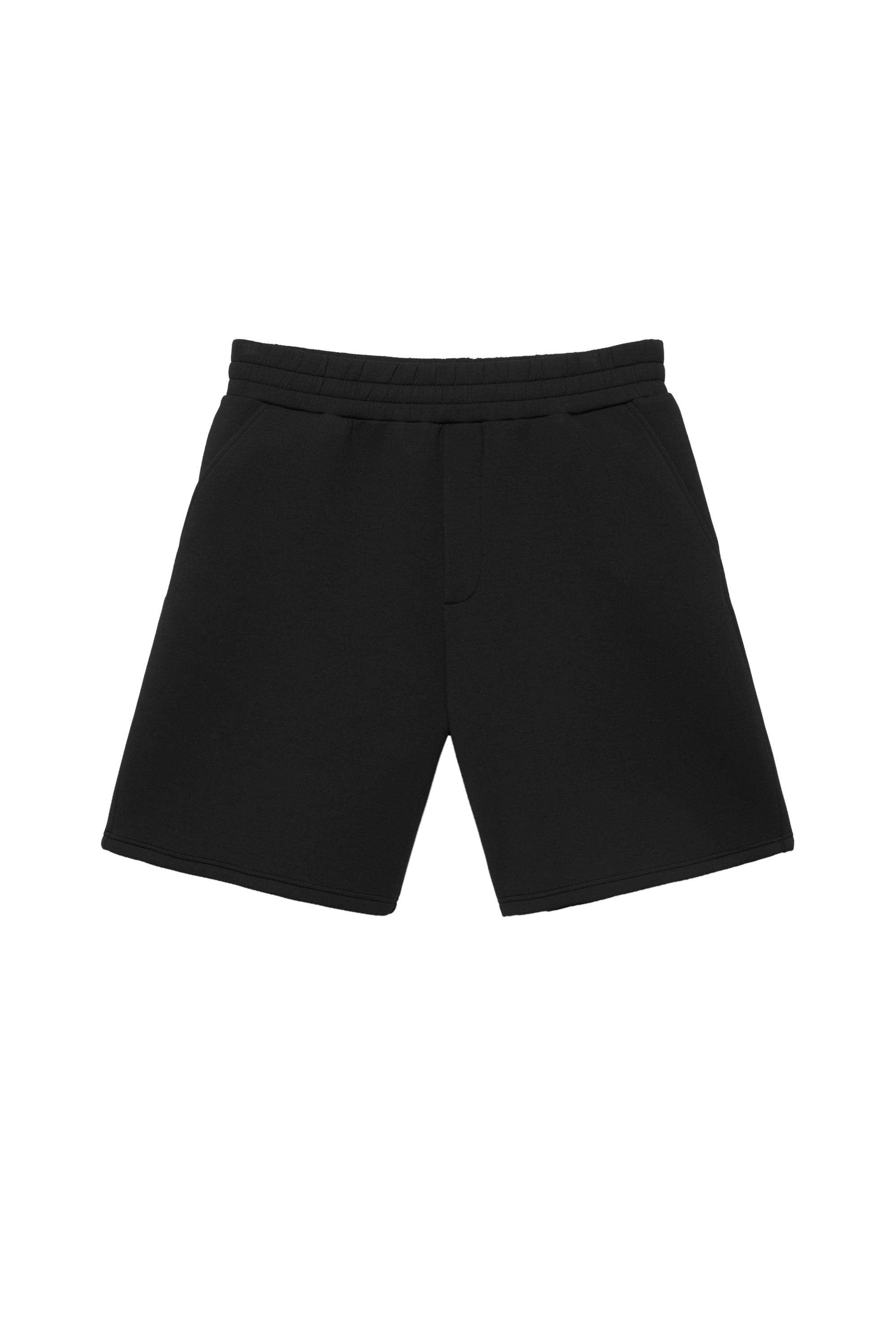 Bermuda jogger efecto neopreno