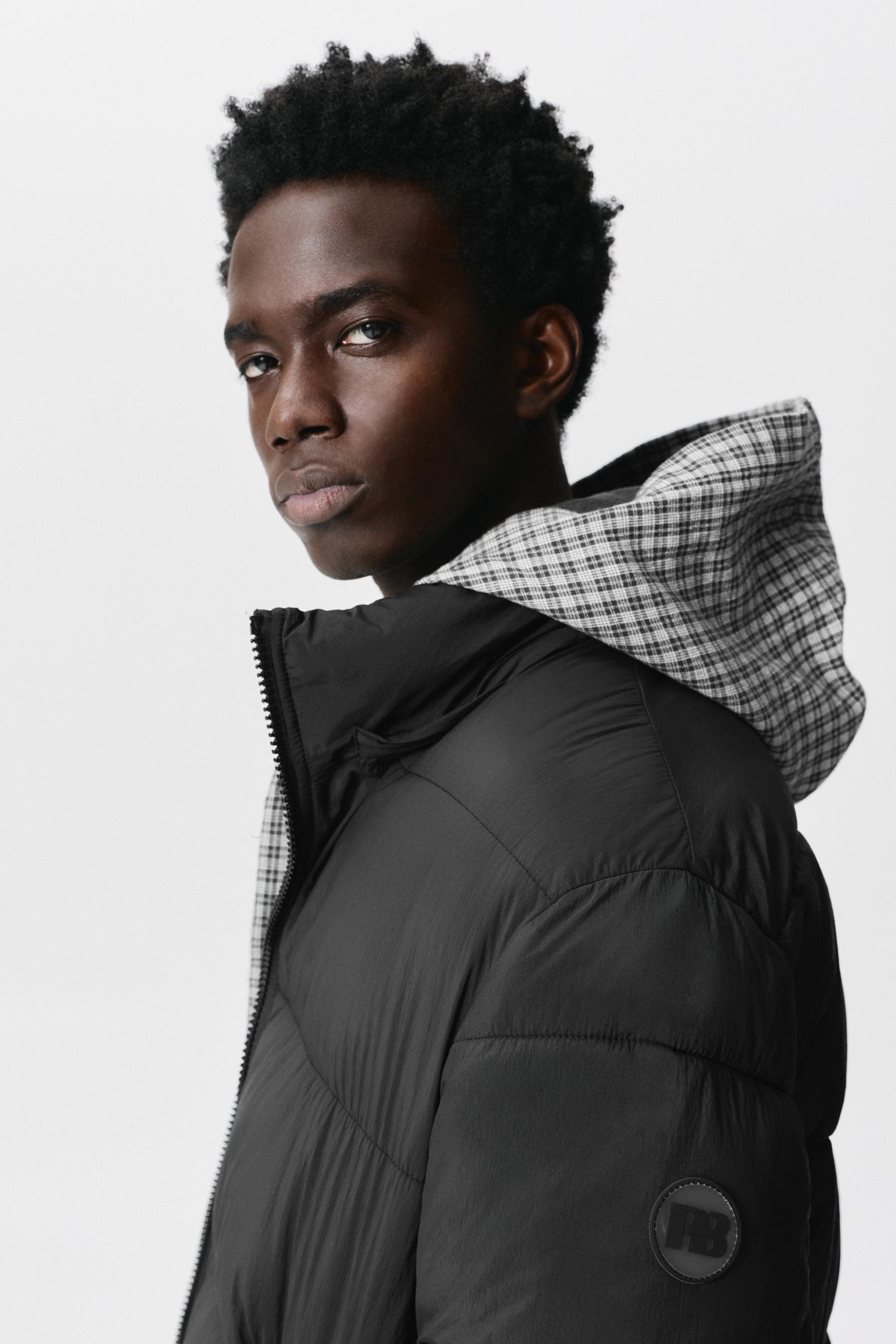 Uzun şişme ceket - Görsel 3