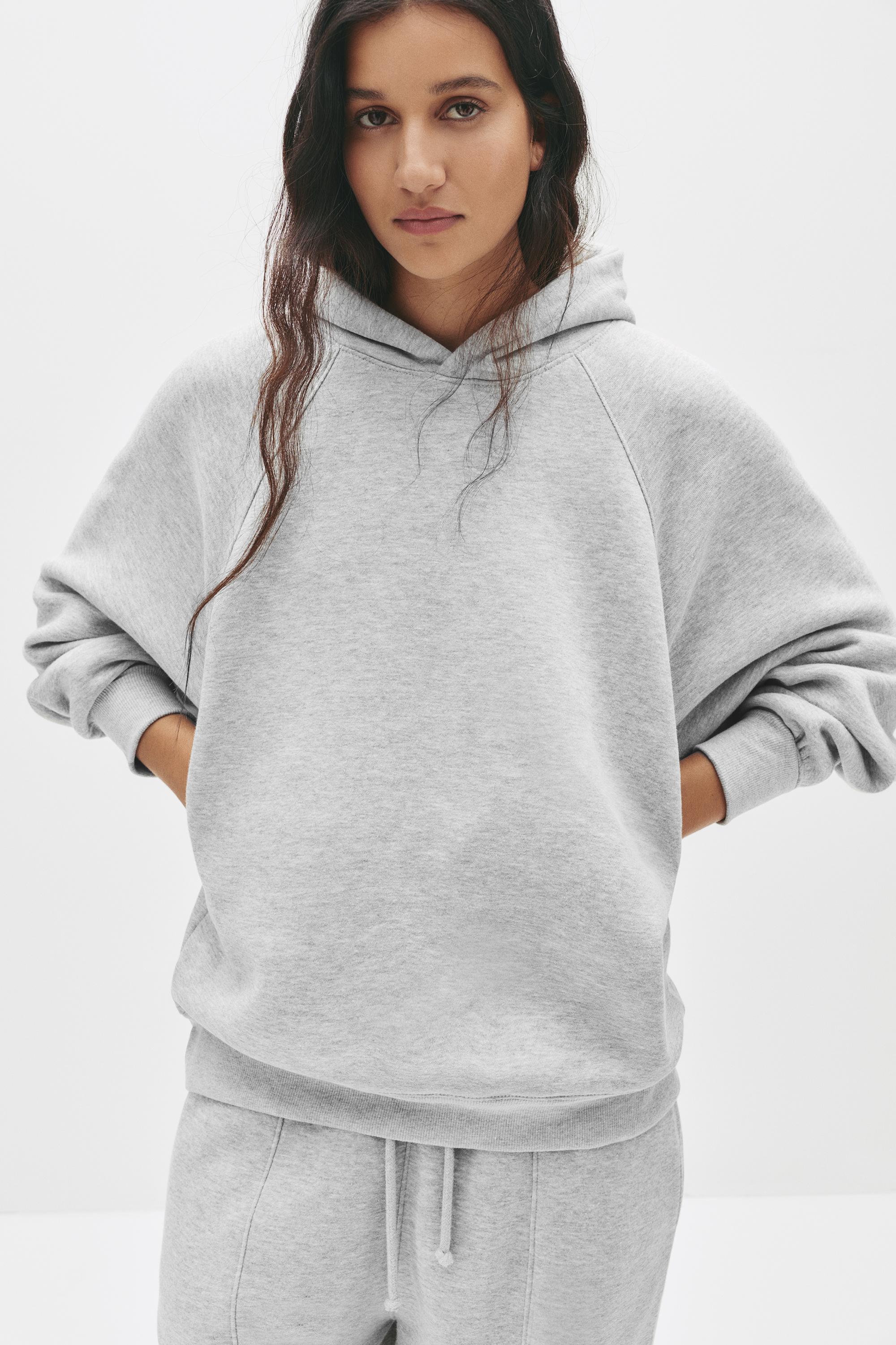 Oversize kapüşonlu sweatshirt - Görsel 26