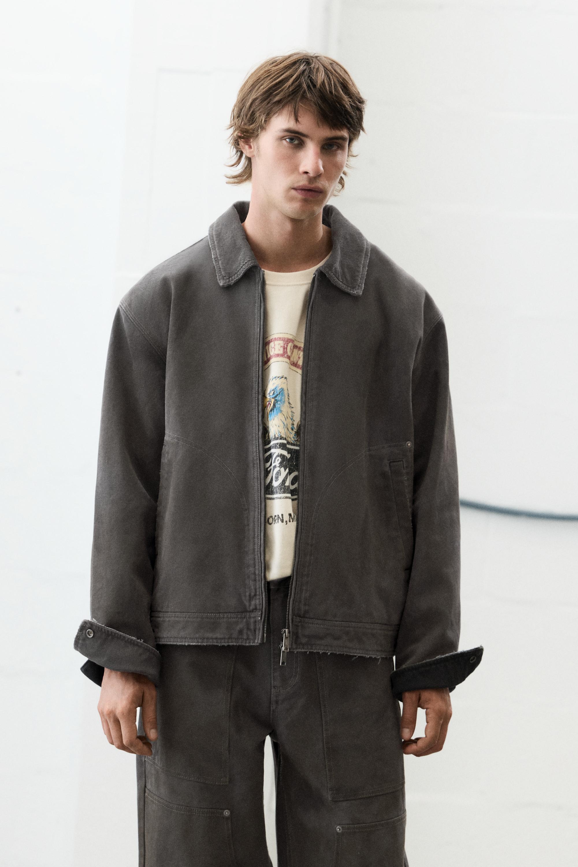 Veste Effet Délavé