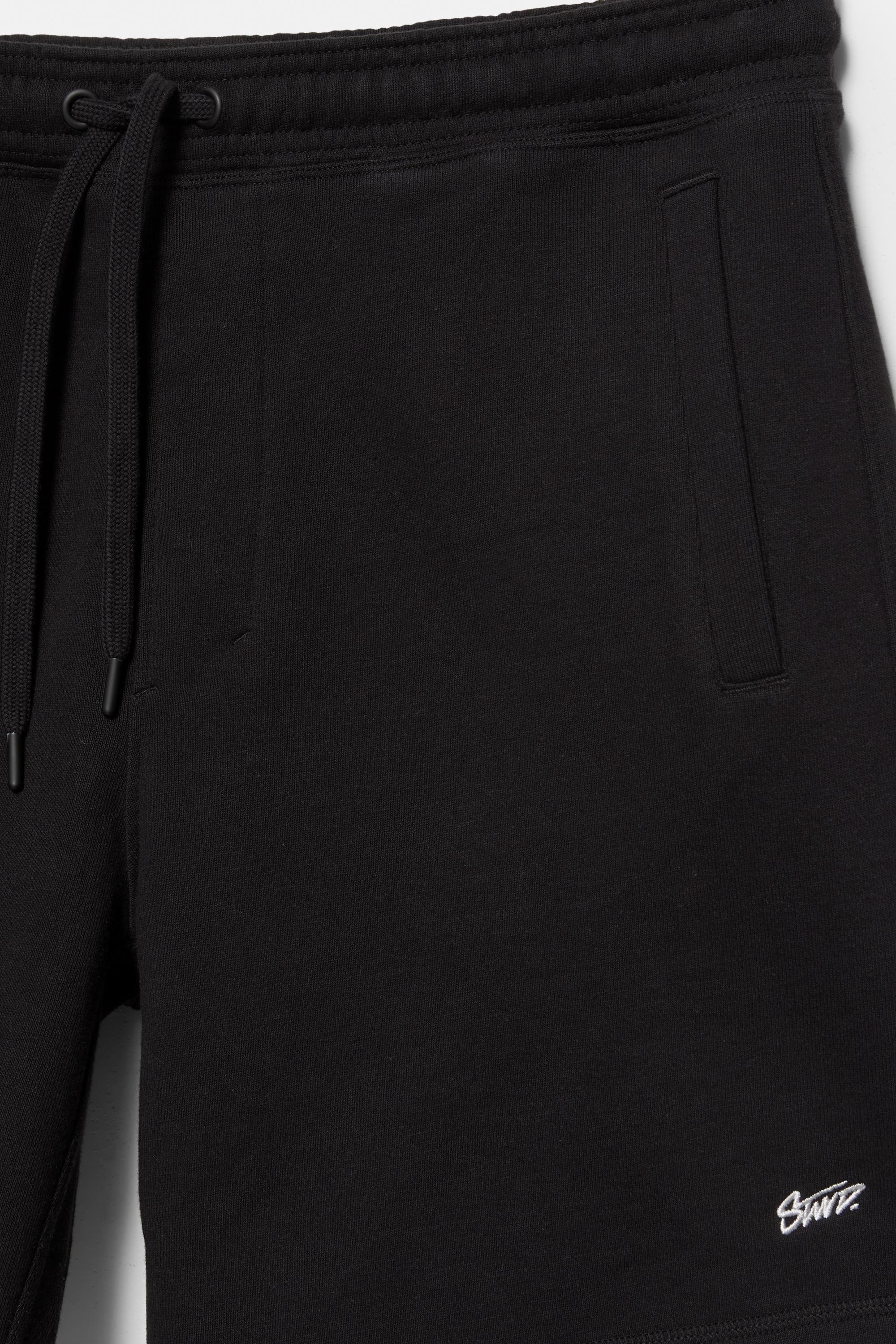 STWD jogger Bermuda shorts — Black