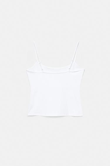Basic top with adjustable straps — White 7