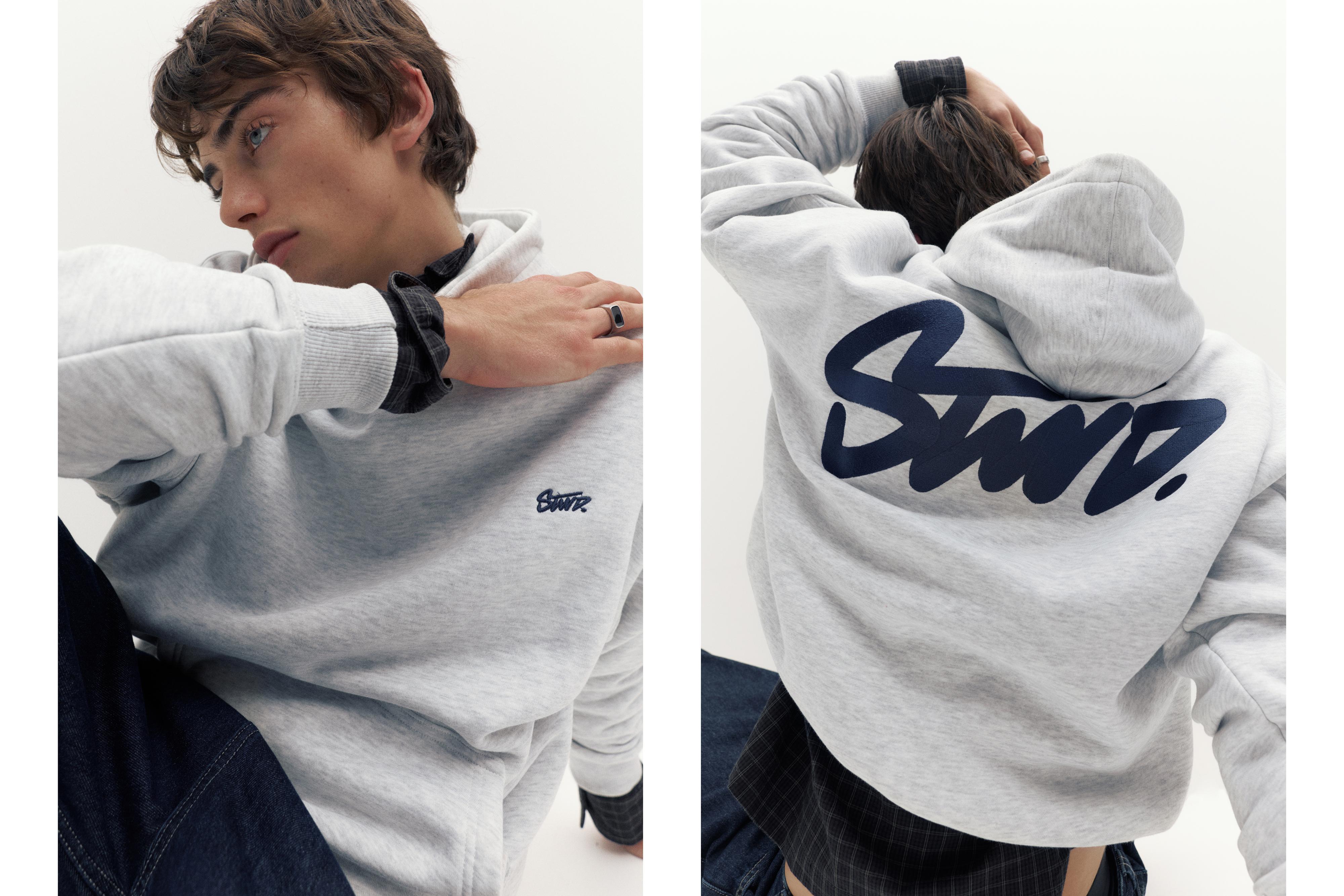 STWD kapüşonlu sweatshirt - Görsel 91