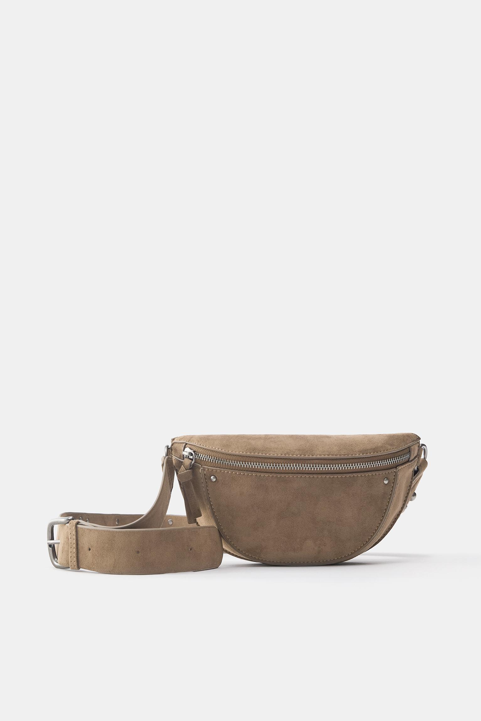 Studded belt bag — Leather