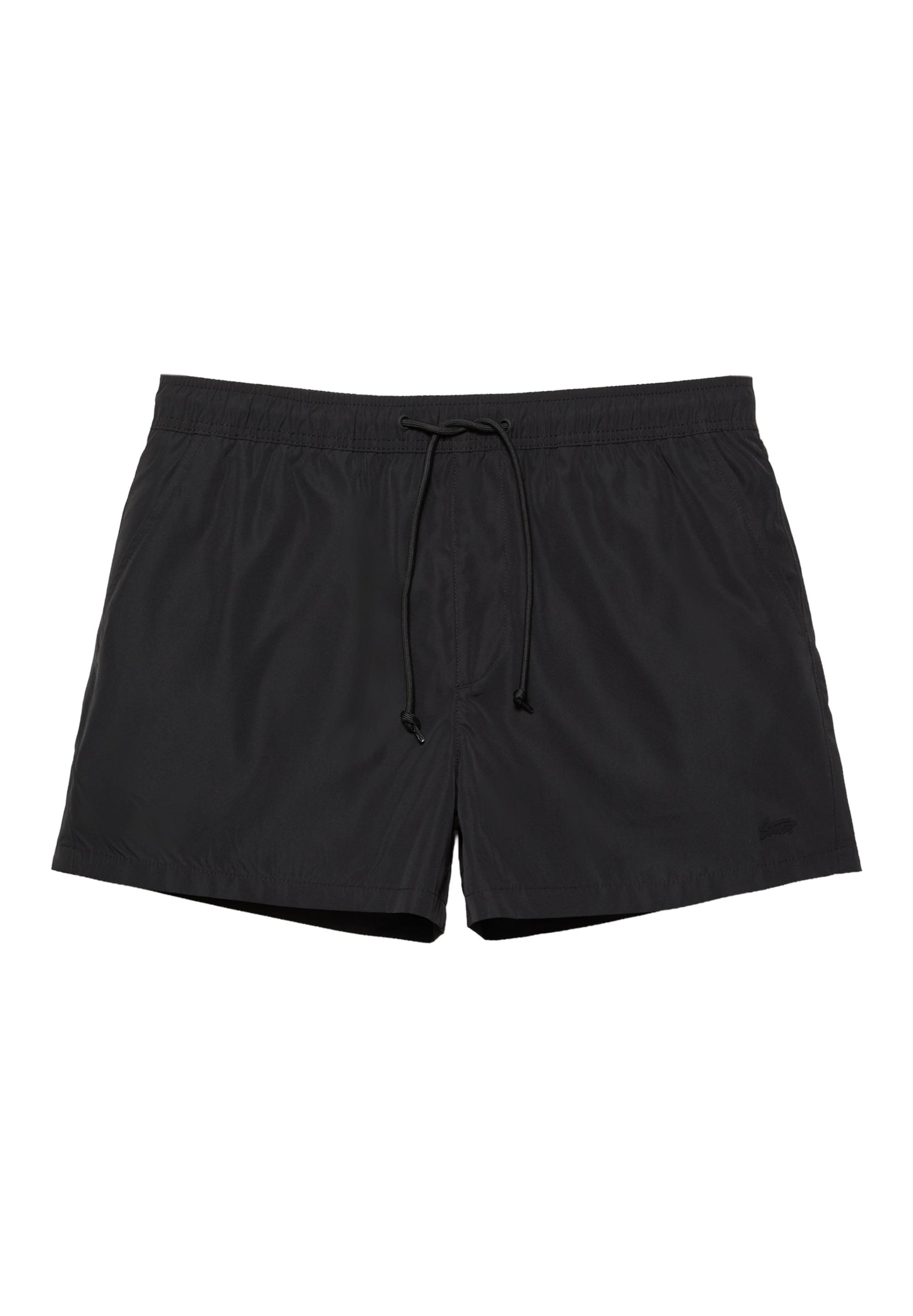 Basic swimming trunks — Black