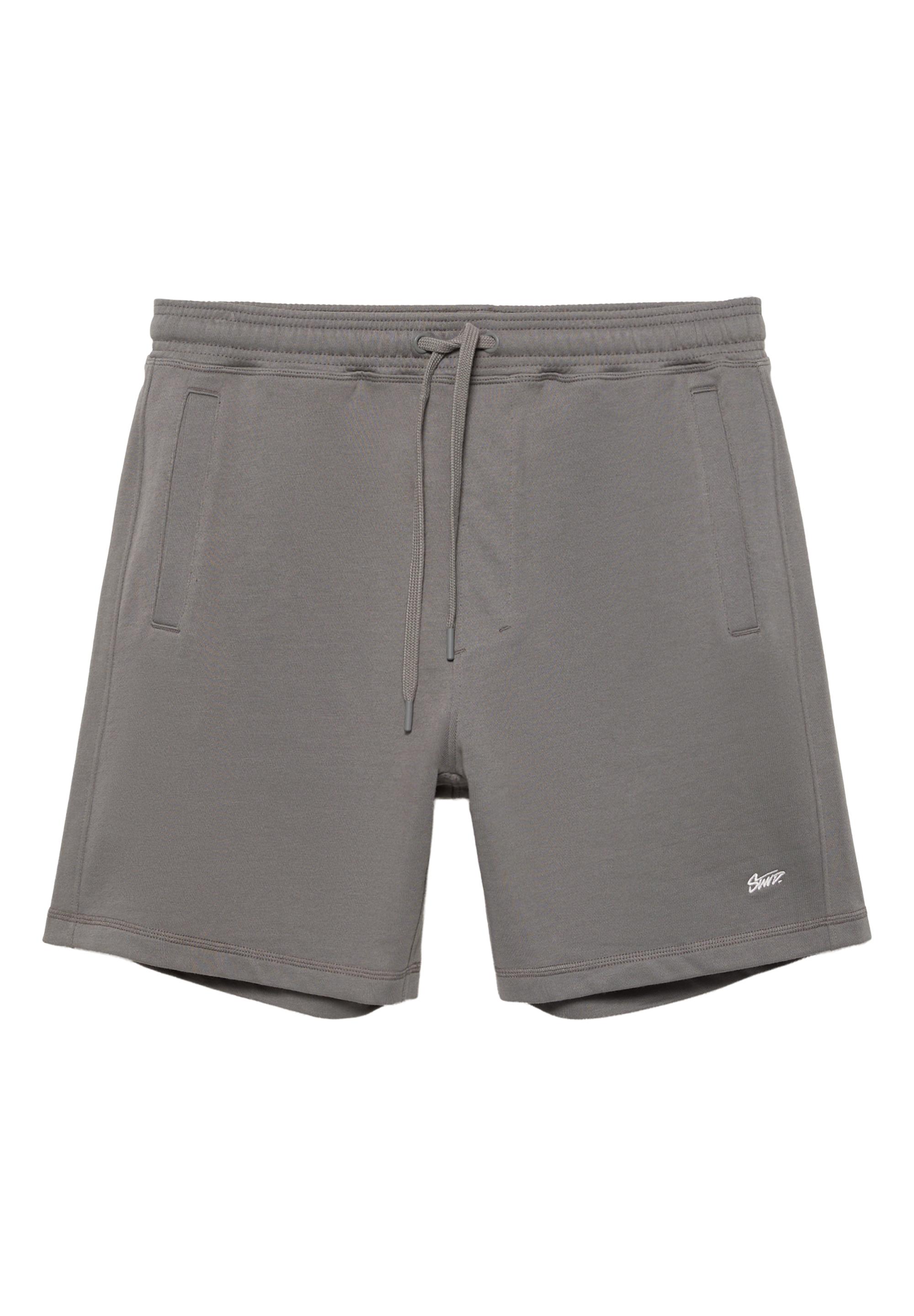 Logolu jogger bermuda şort - Görsel 144